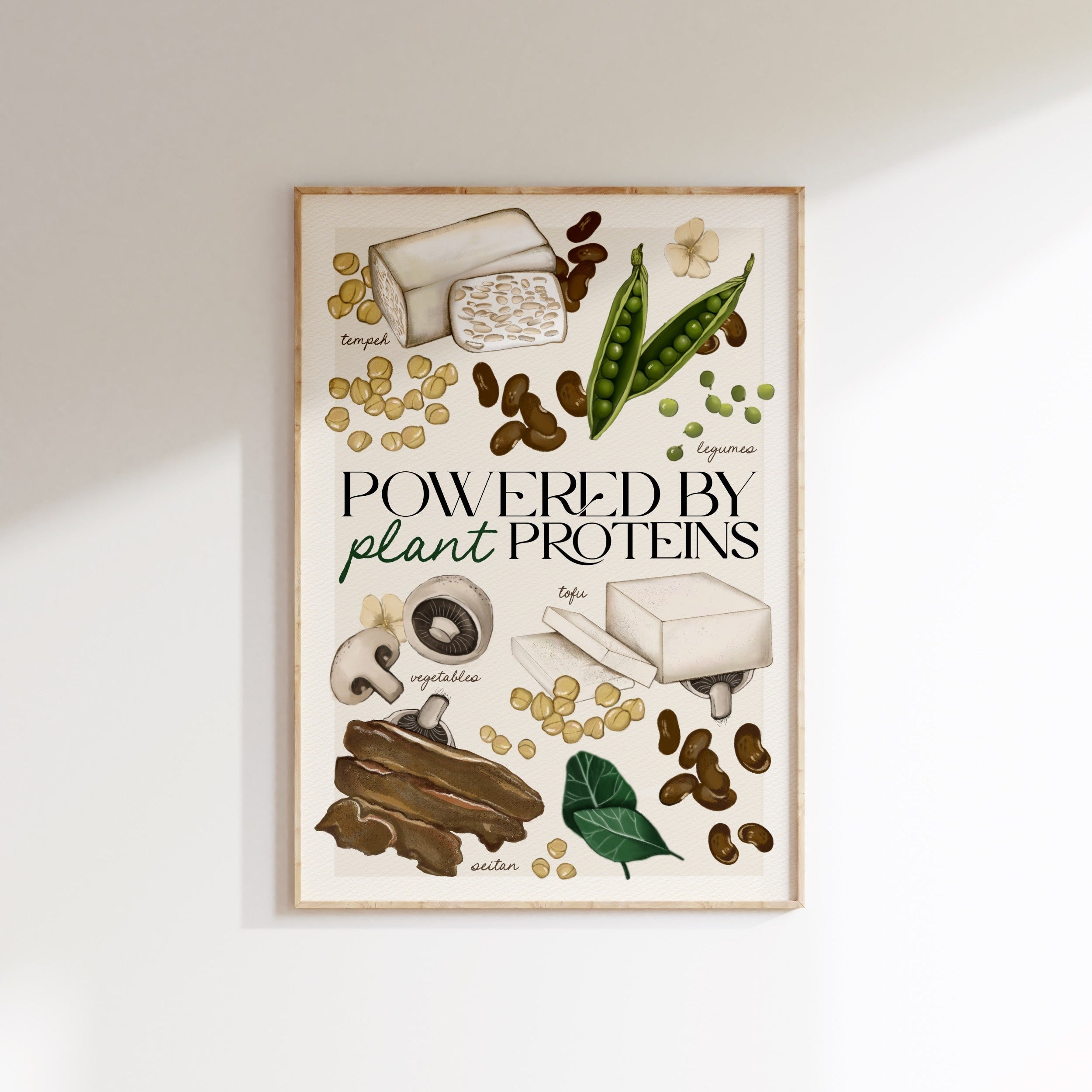 Stampa Vegan "Powered by plant proteins"