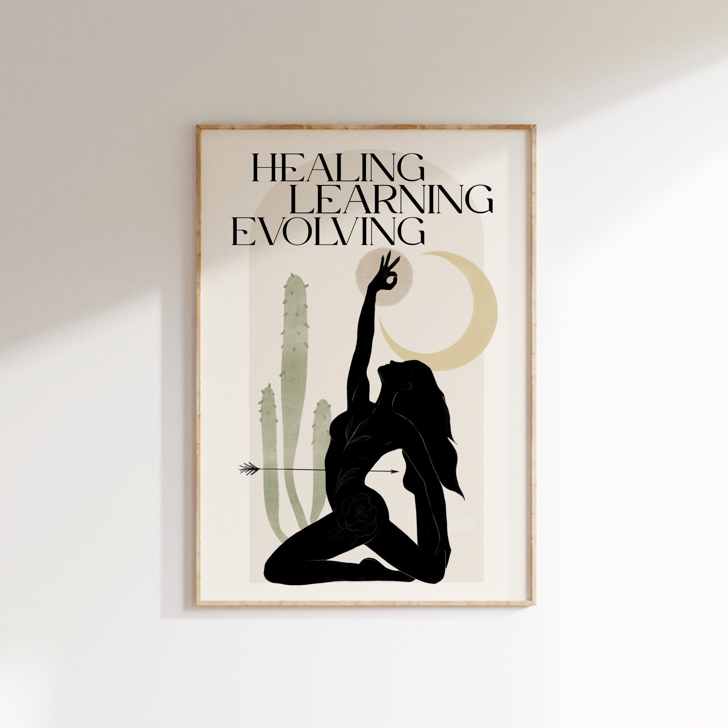 18 / Healing, learning, evolving, Stampa A4