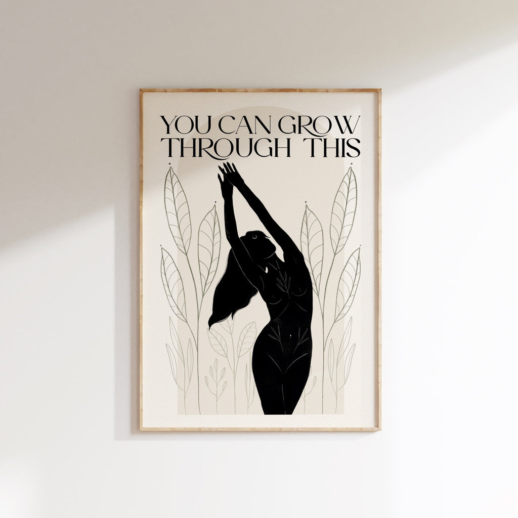 20 / You can grow through this, Stampa A4