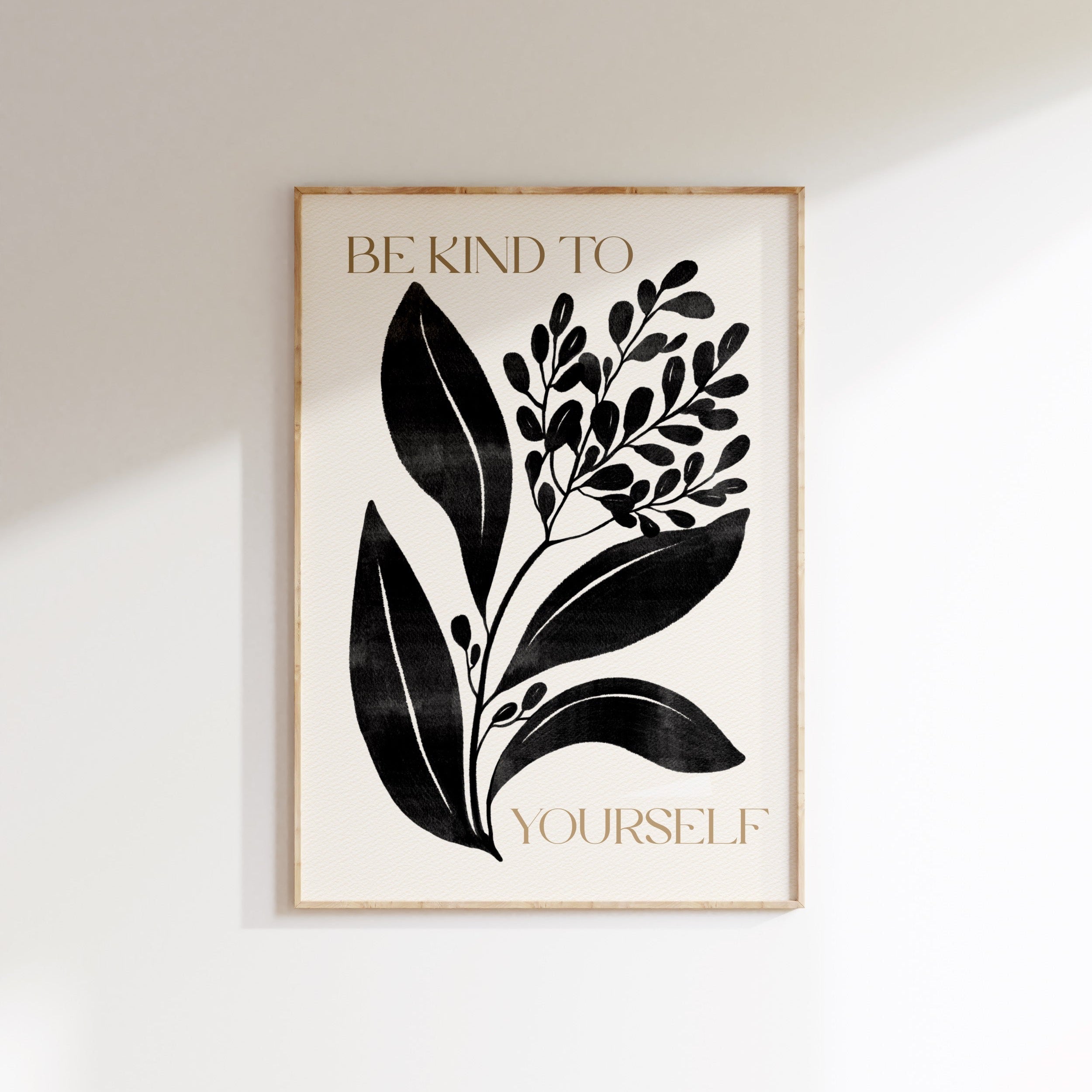 13 / Be kind to yourself, Stampa A4