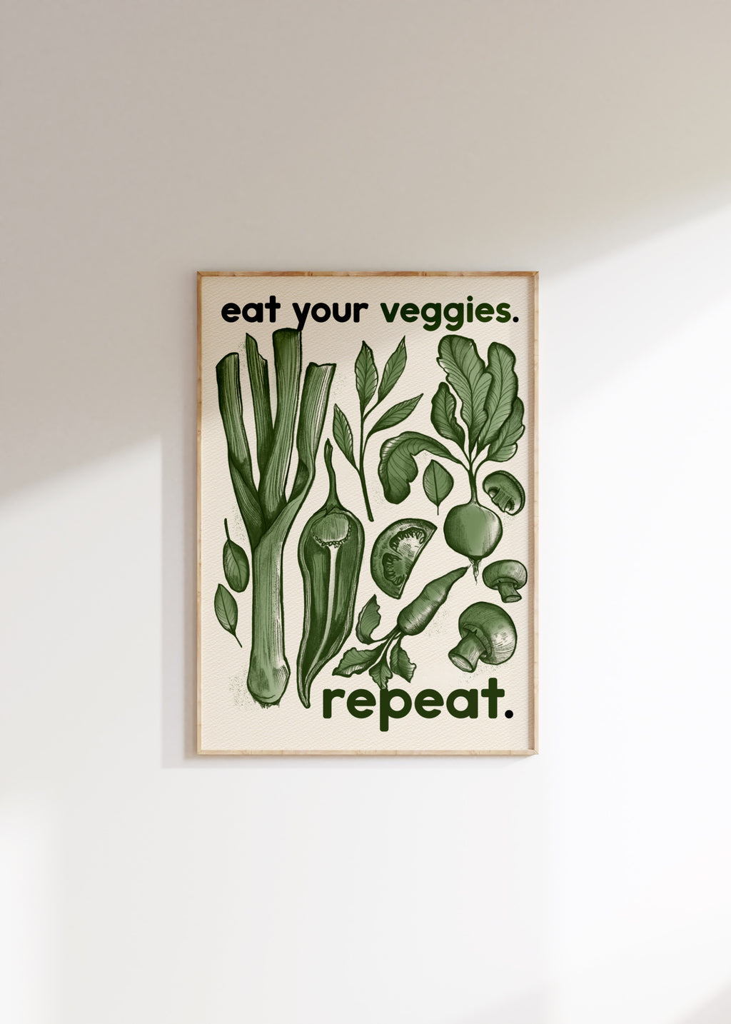 Vegan "Seasons" Print