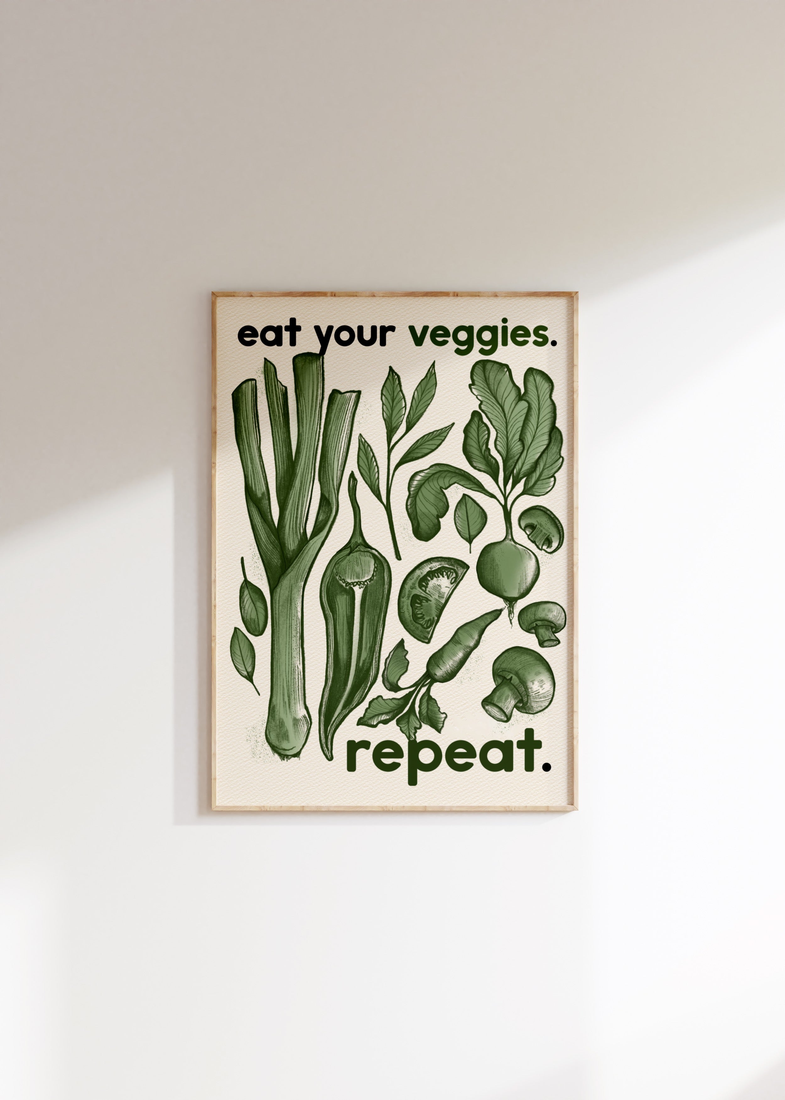 Vegan "Seasons" Print