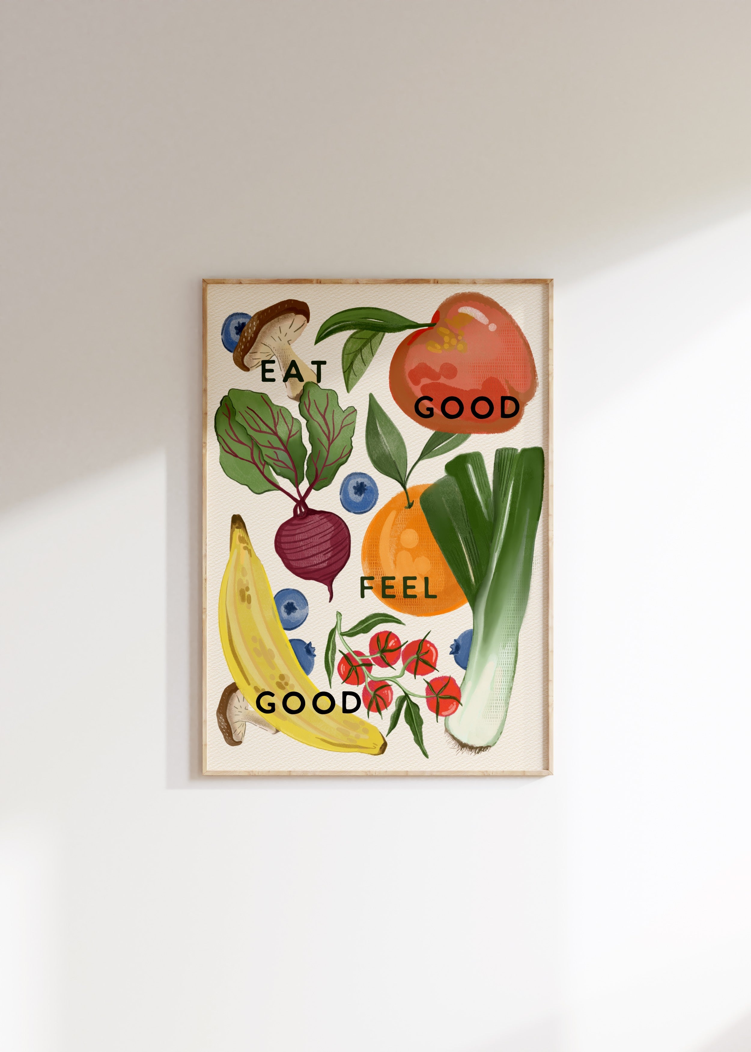 Stampa Nourish "Eat good, feel good"