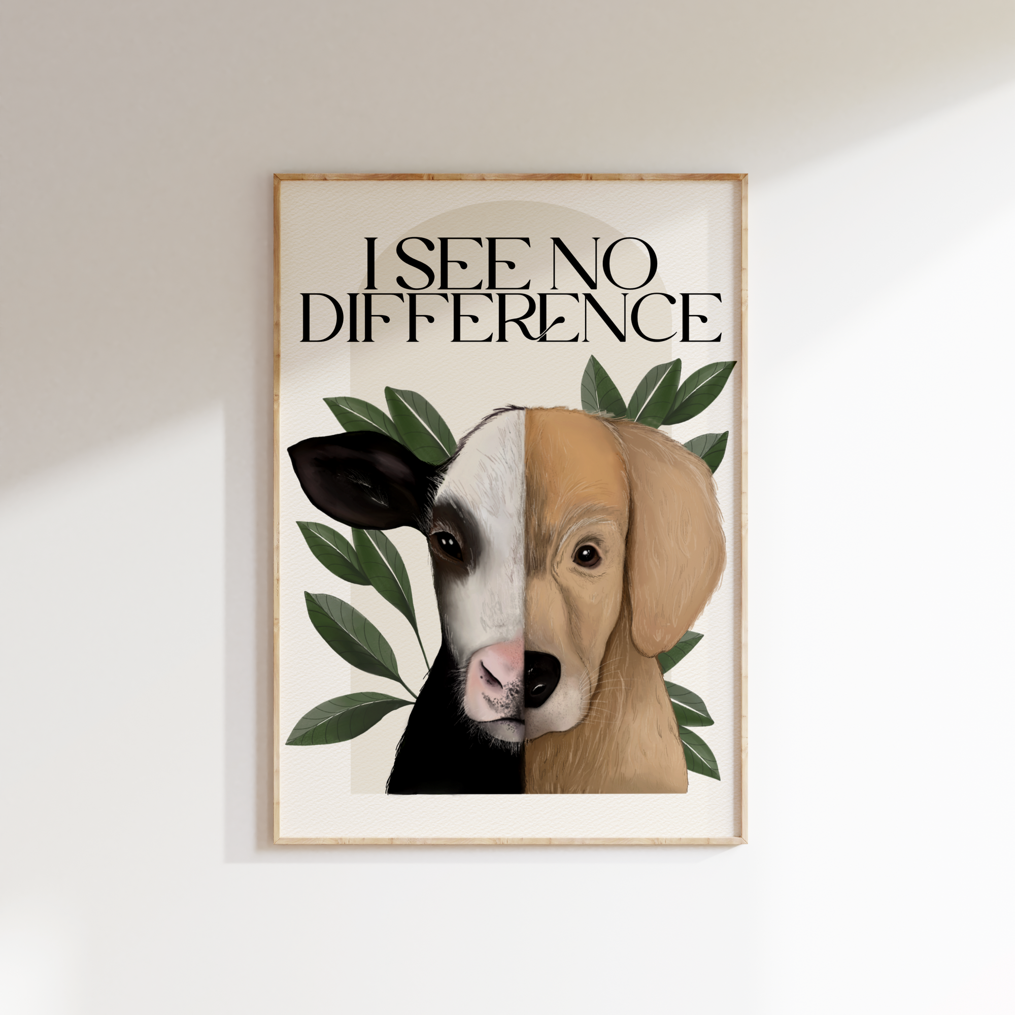 Set personalizzabile 3 stampe murali Vegan