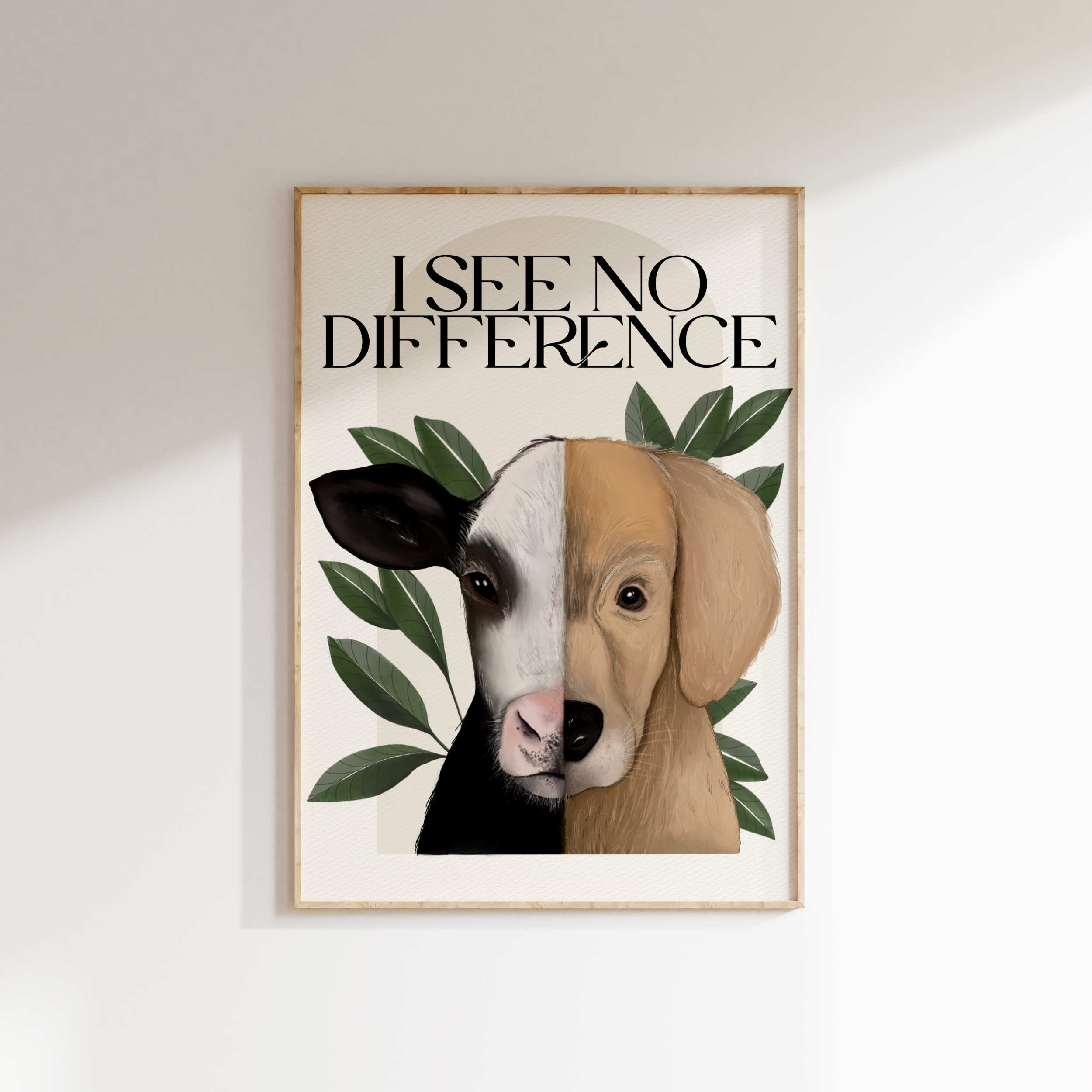 Set personalizzabile 3 stampe murali Vegan