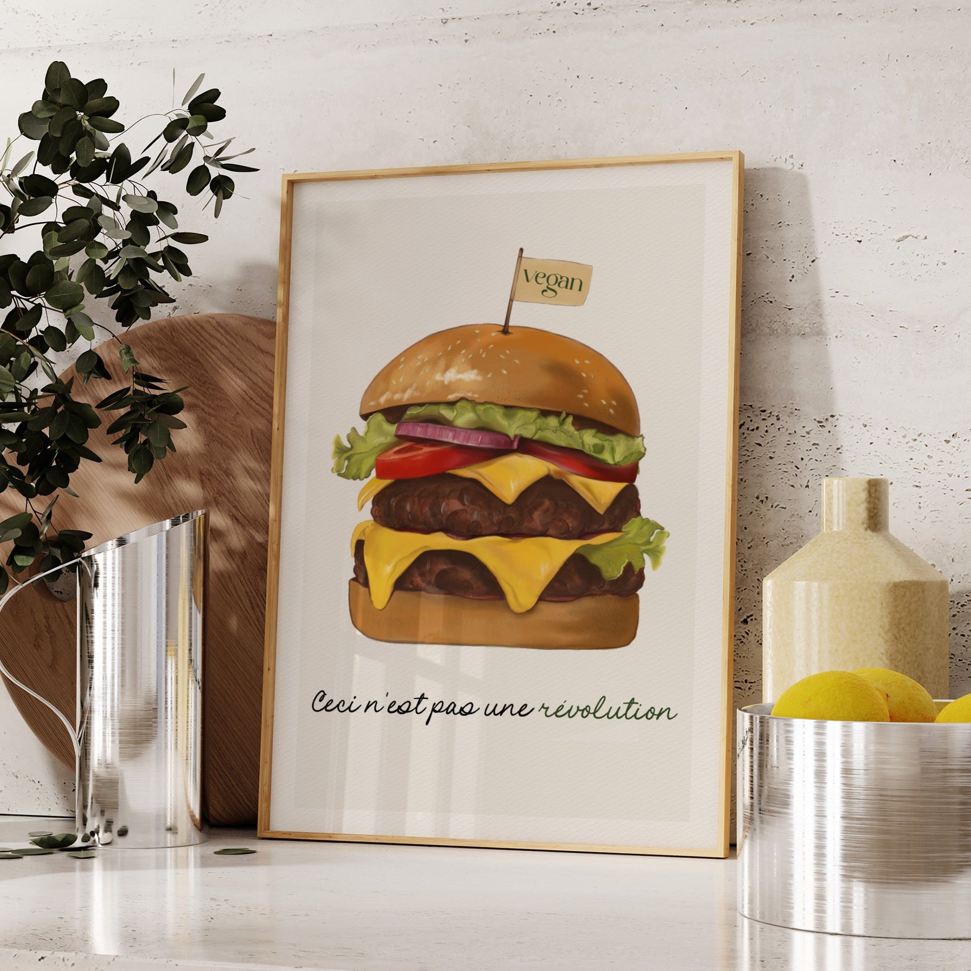 Stampa Vegan "Ceci n'est pas une révolution"