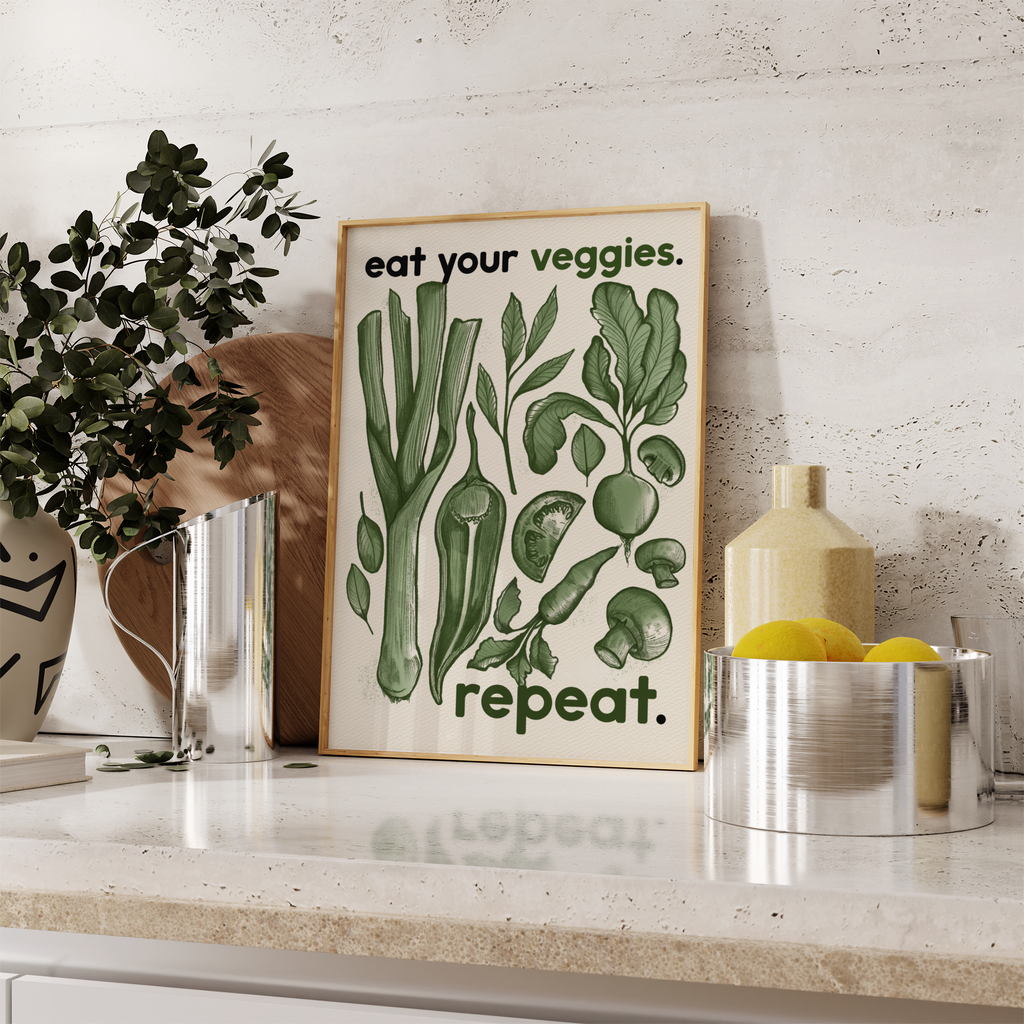 Vegan "Seasons" Print