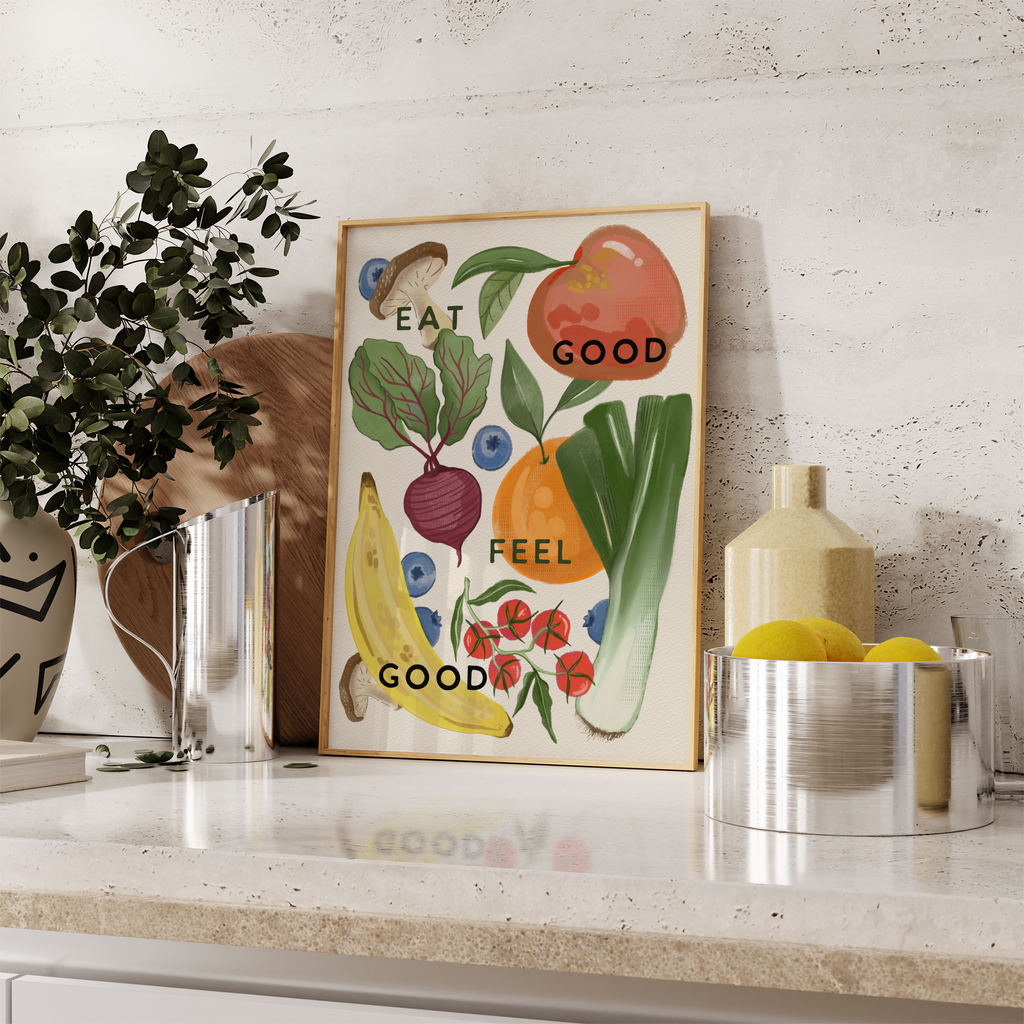 Stampa Nourish "Eat good, feel good"