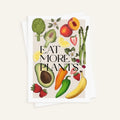Adesivo "Eat more plants", 7,5x10,5 cm