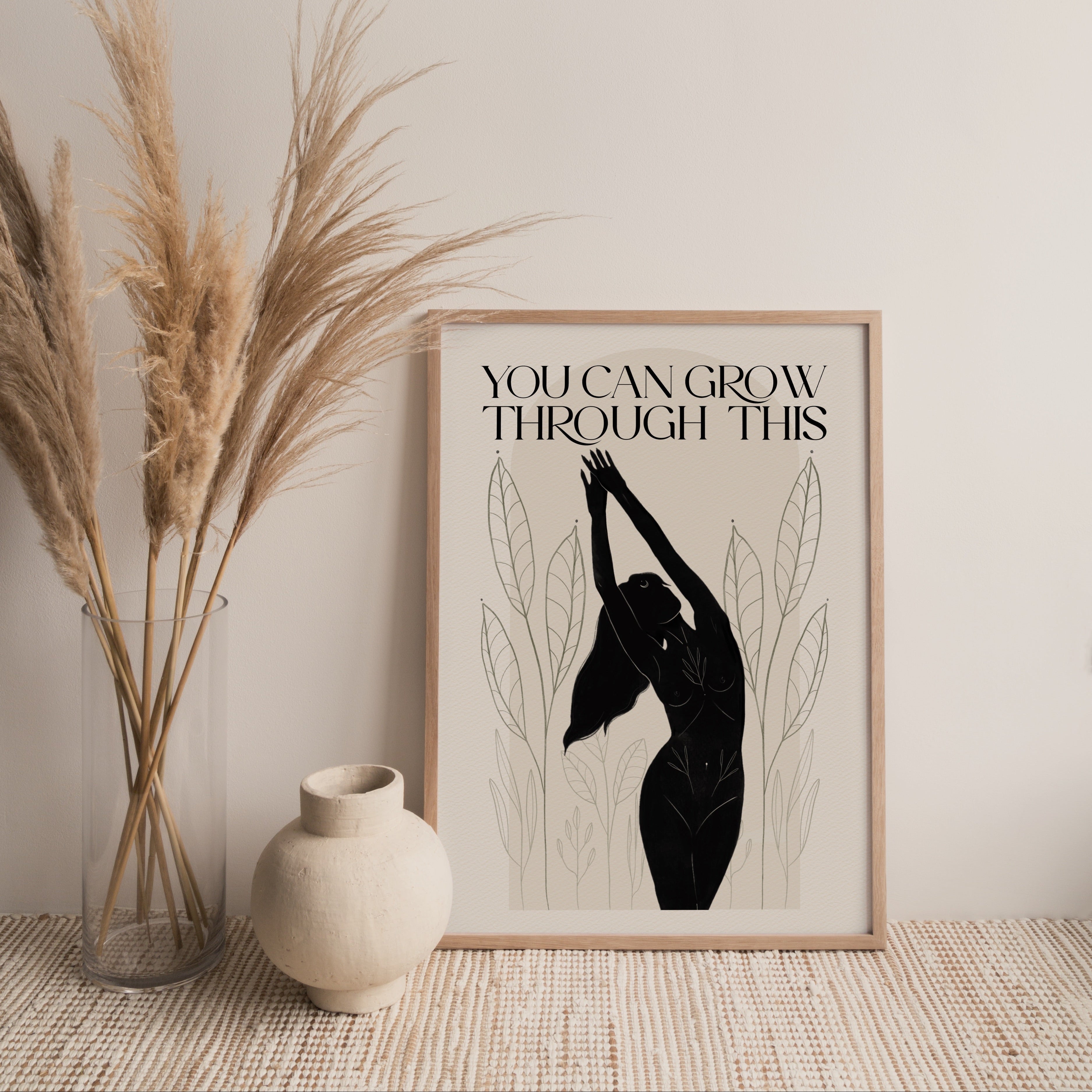 20 / You can grow through this, Stampa A4