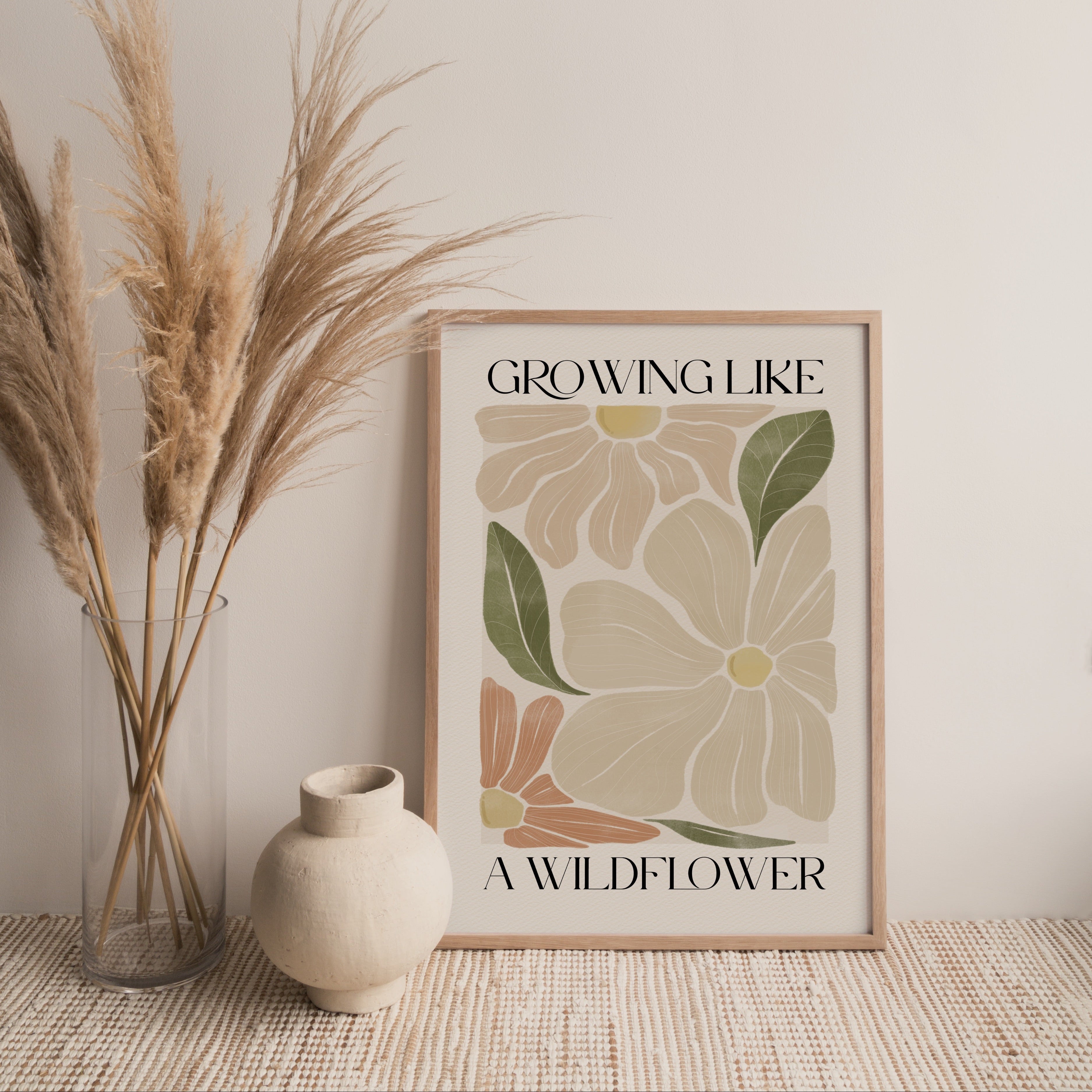 19 / Growing like a wildflower, Stampa A4