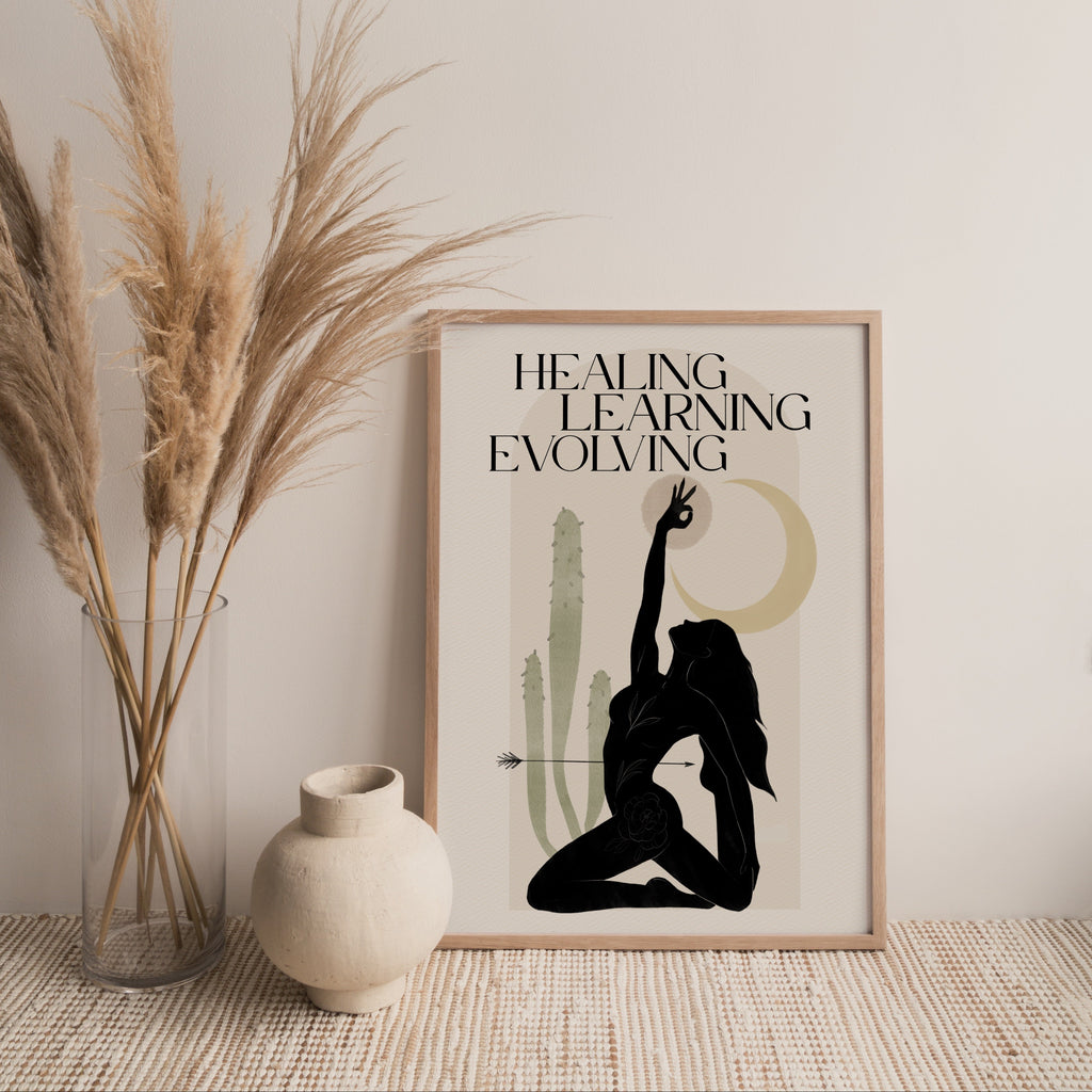 18 / Healing, learning, evolving, Stampa A4