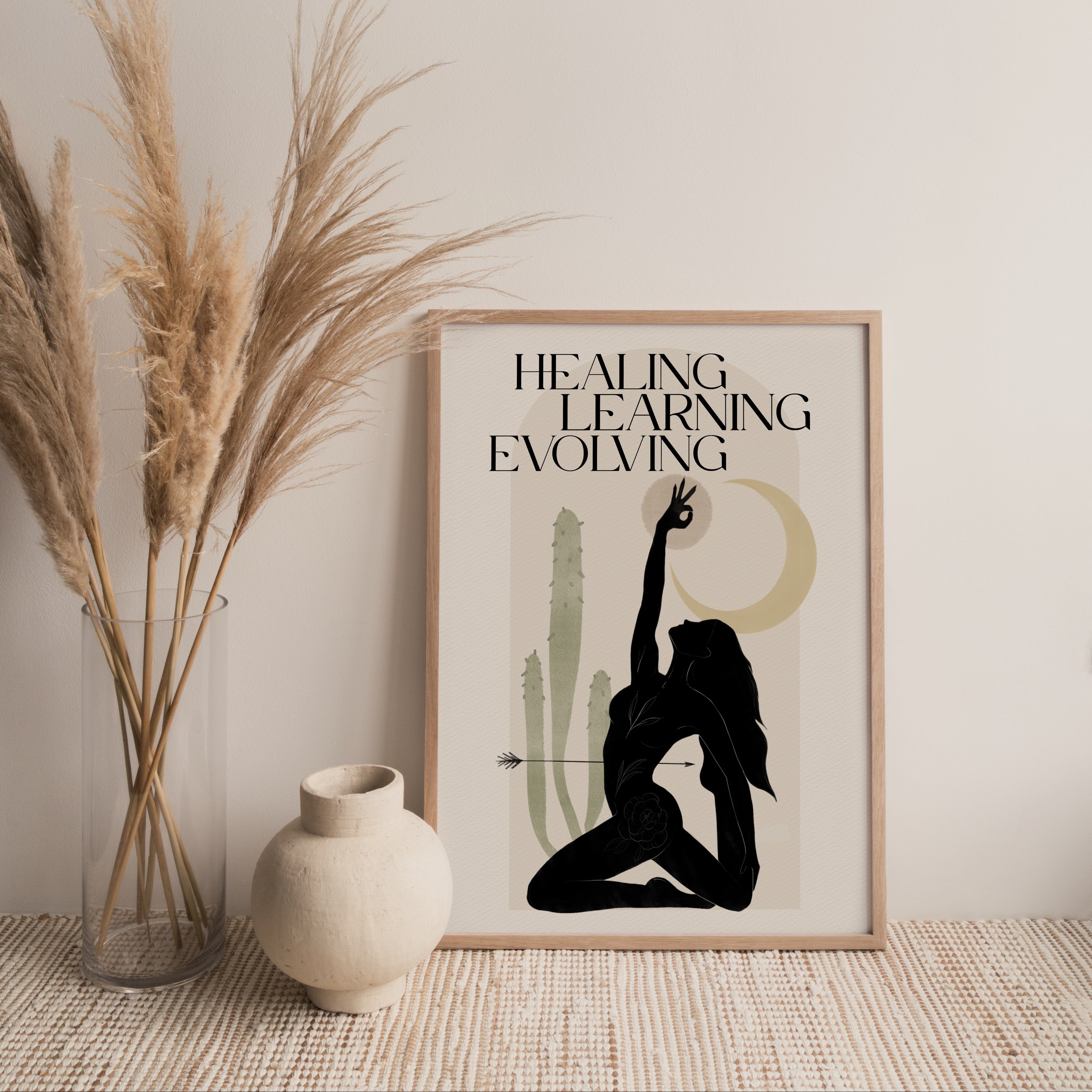 18 / Healing, learning, evolving, Stampa A4