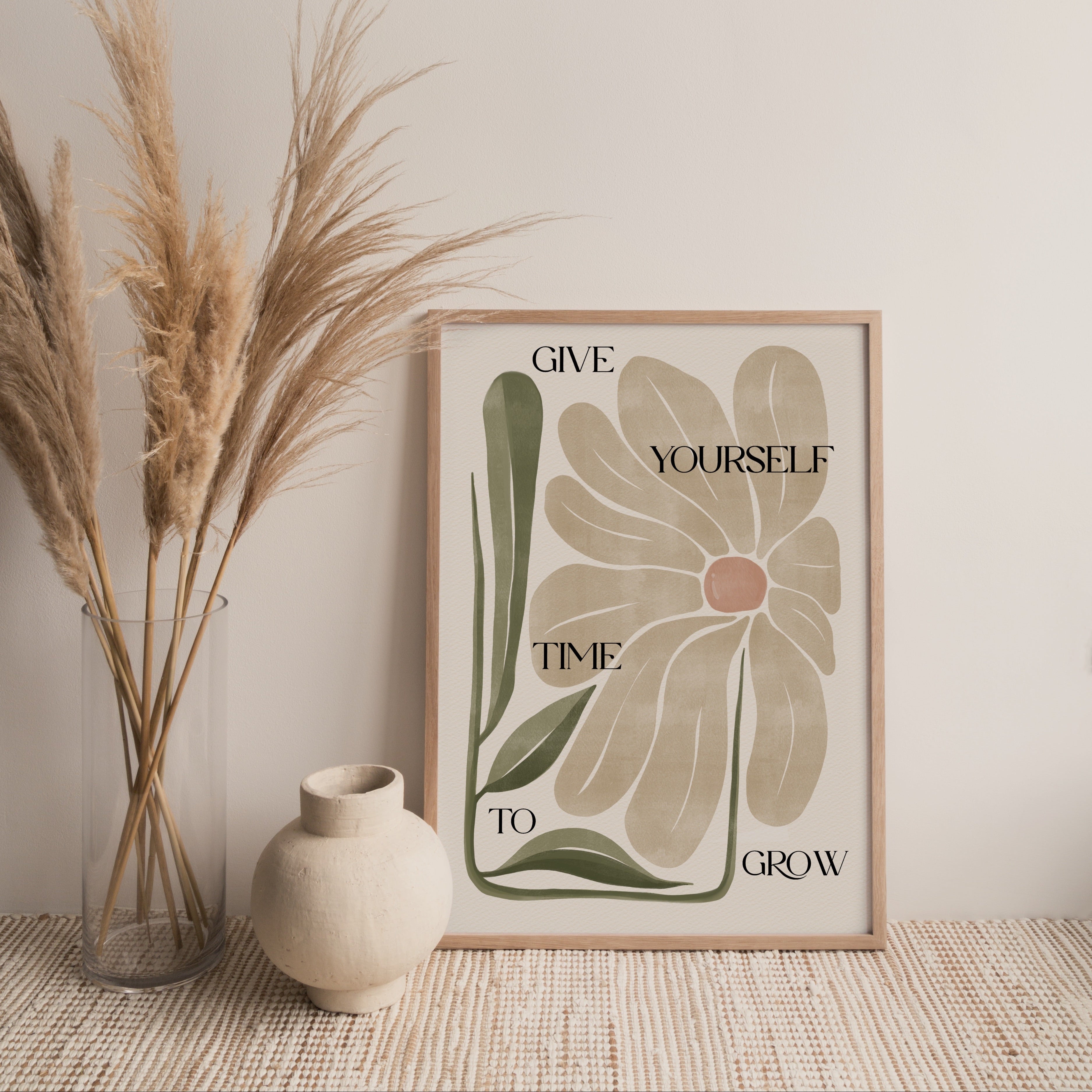 15 / Give yourself time to grow, Stampa A4