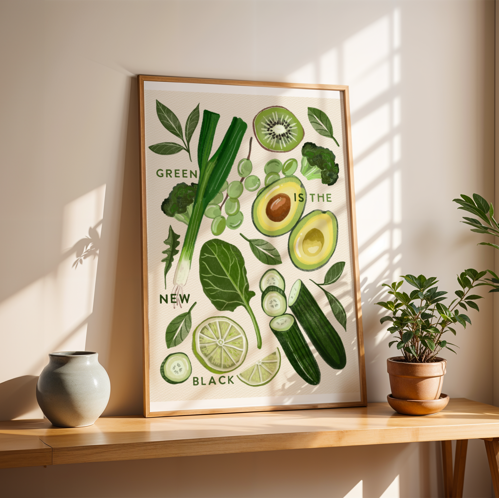 Vegan "Seasons" Print
