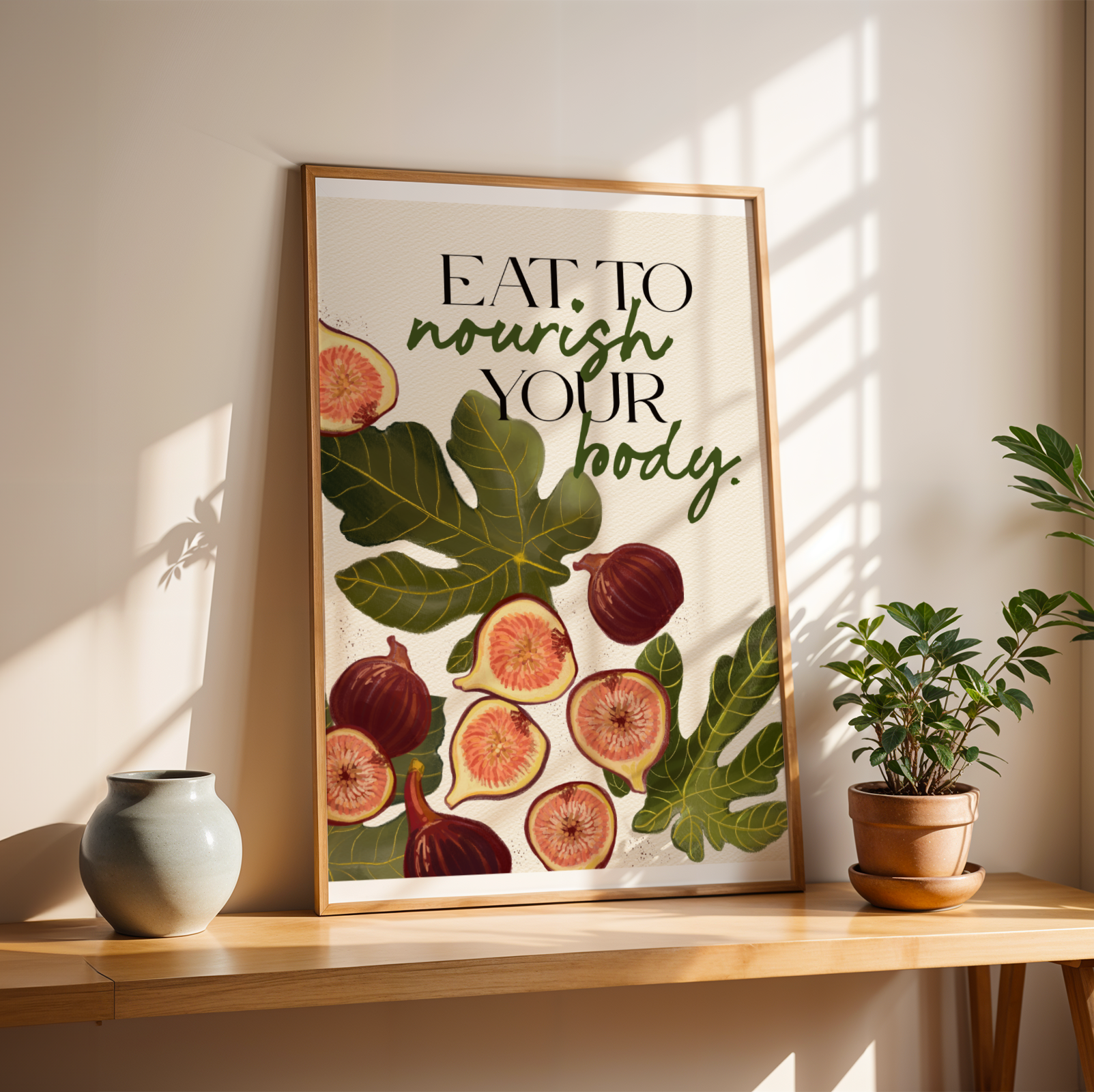 Vegan "Seasons" Print