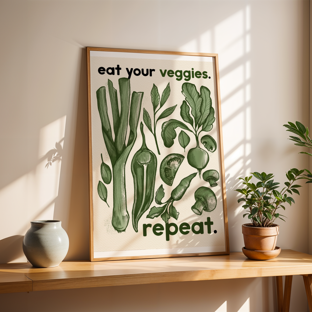 Vegan "Seasons" Print