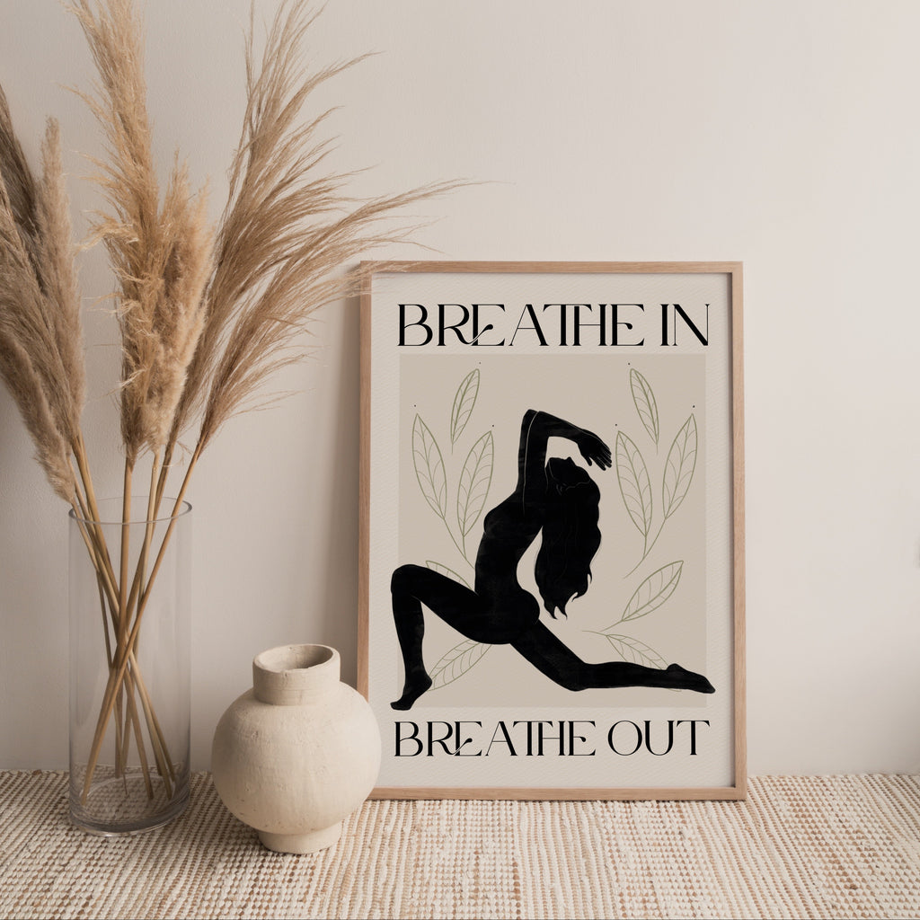 16 / Breathe in, breathe out, Stampa A4