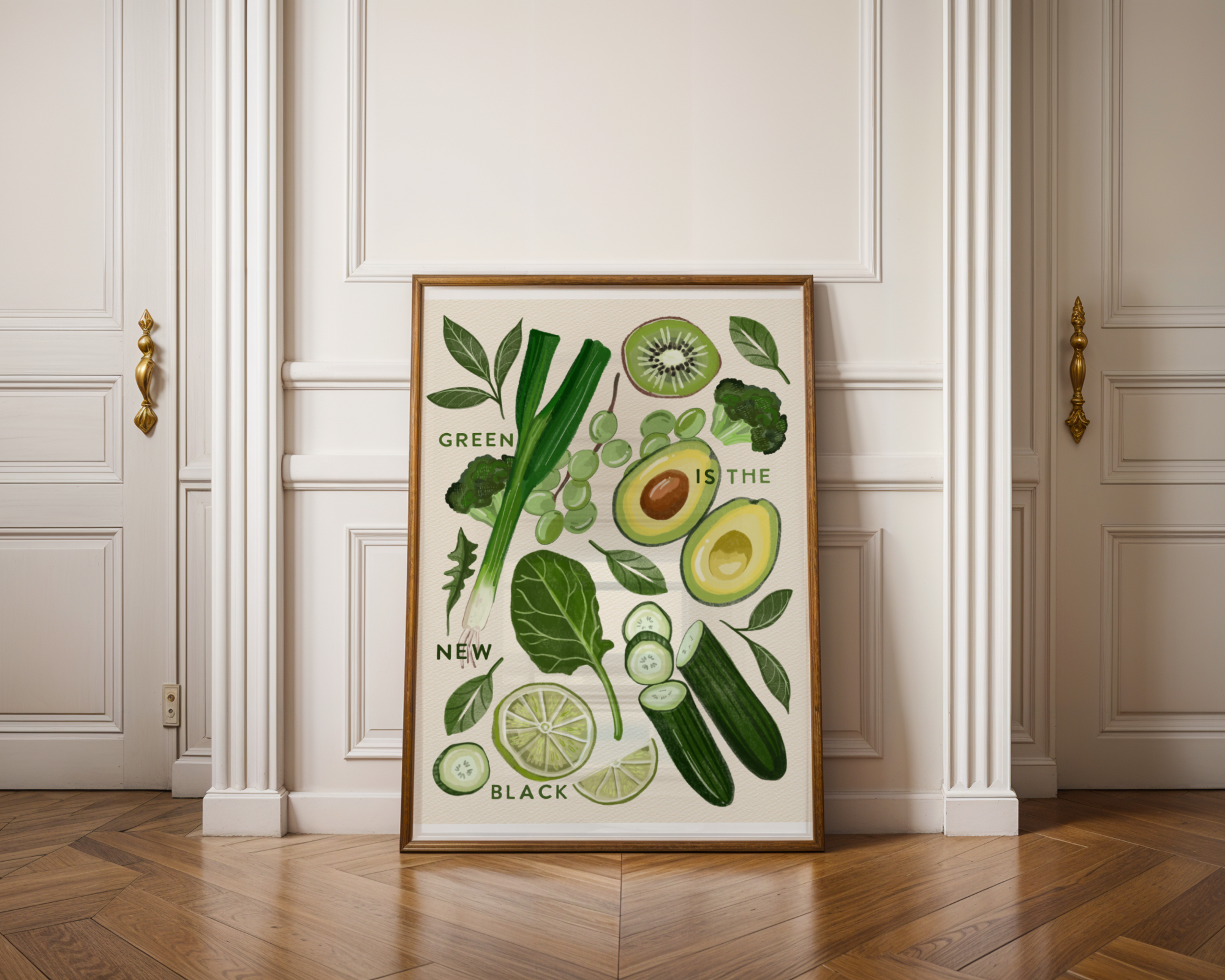 Vegan "Seasons" Print