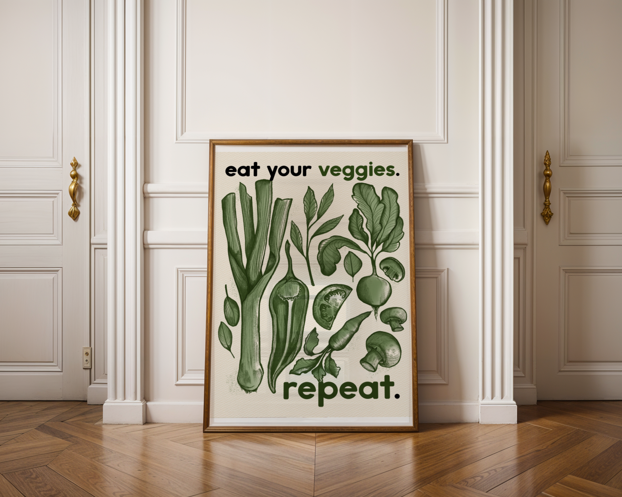 Vegan "Seasons" Print