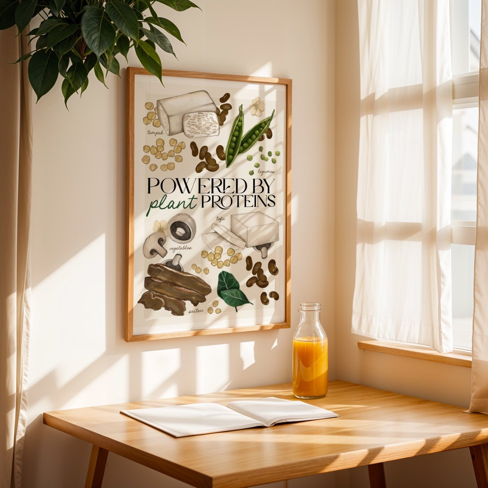 Stampa Vegan "Powered by plant proteins"