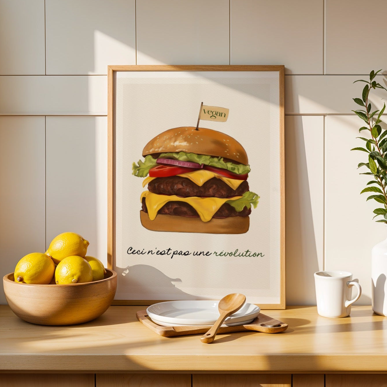 Stampa Vegan "Ceci n'est pas une révolution"