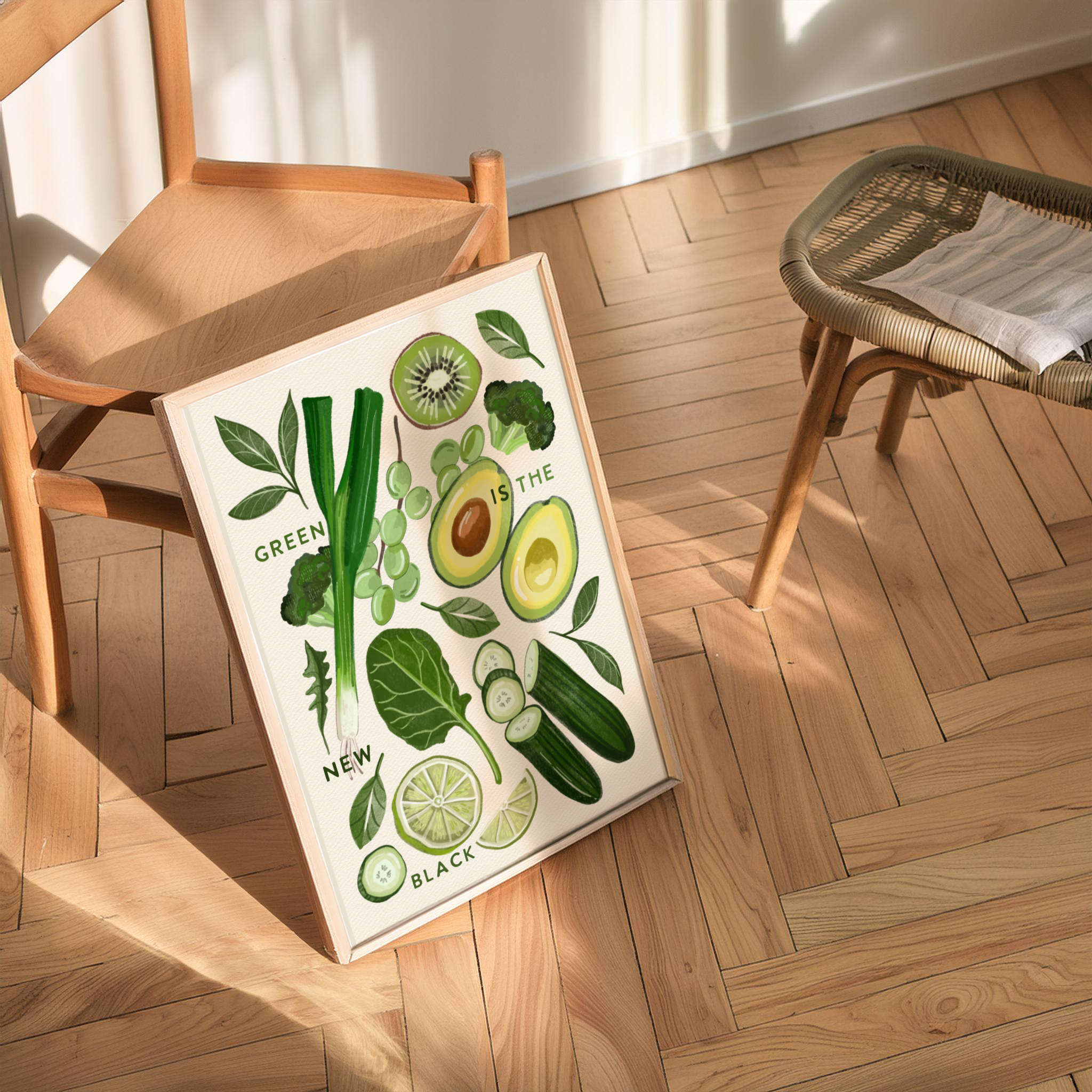 Vegan "Seasons" Print