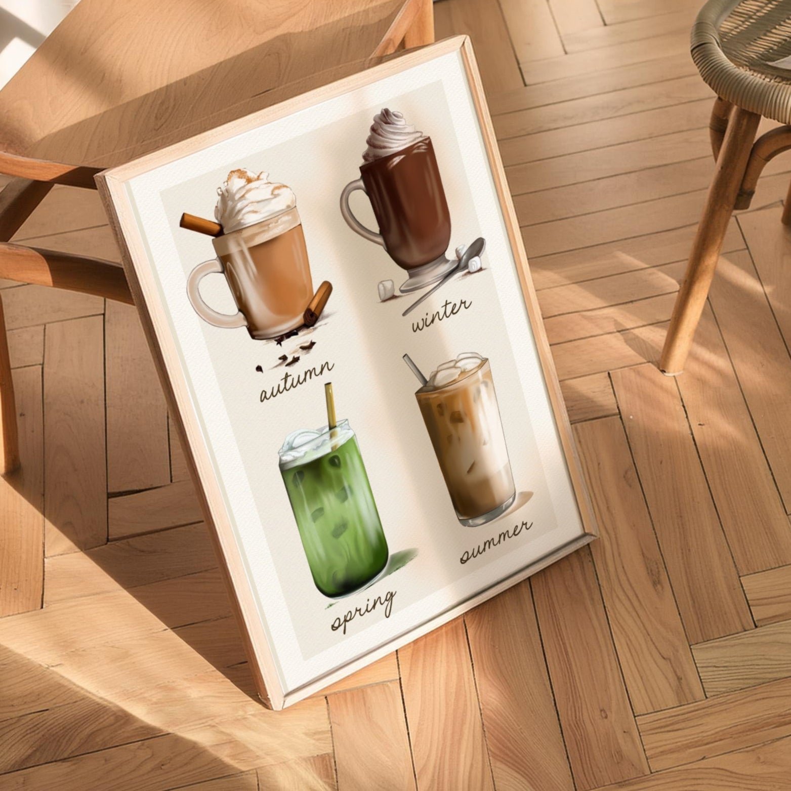 Stampa Vegan "Seasons"