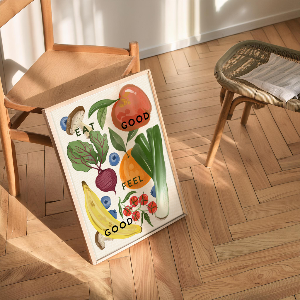 Stampa Nourish "Eat good, feel good"
