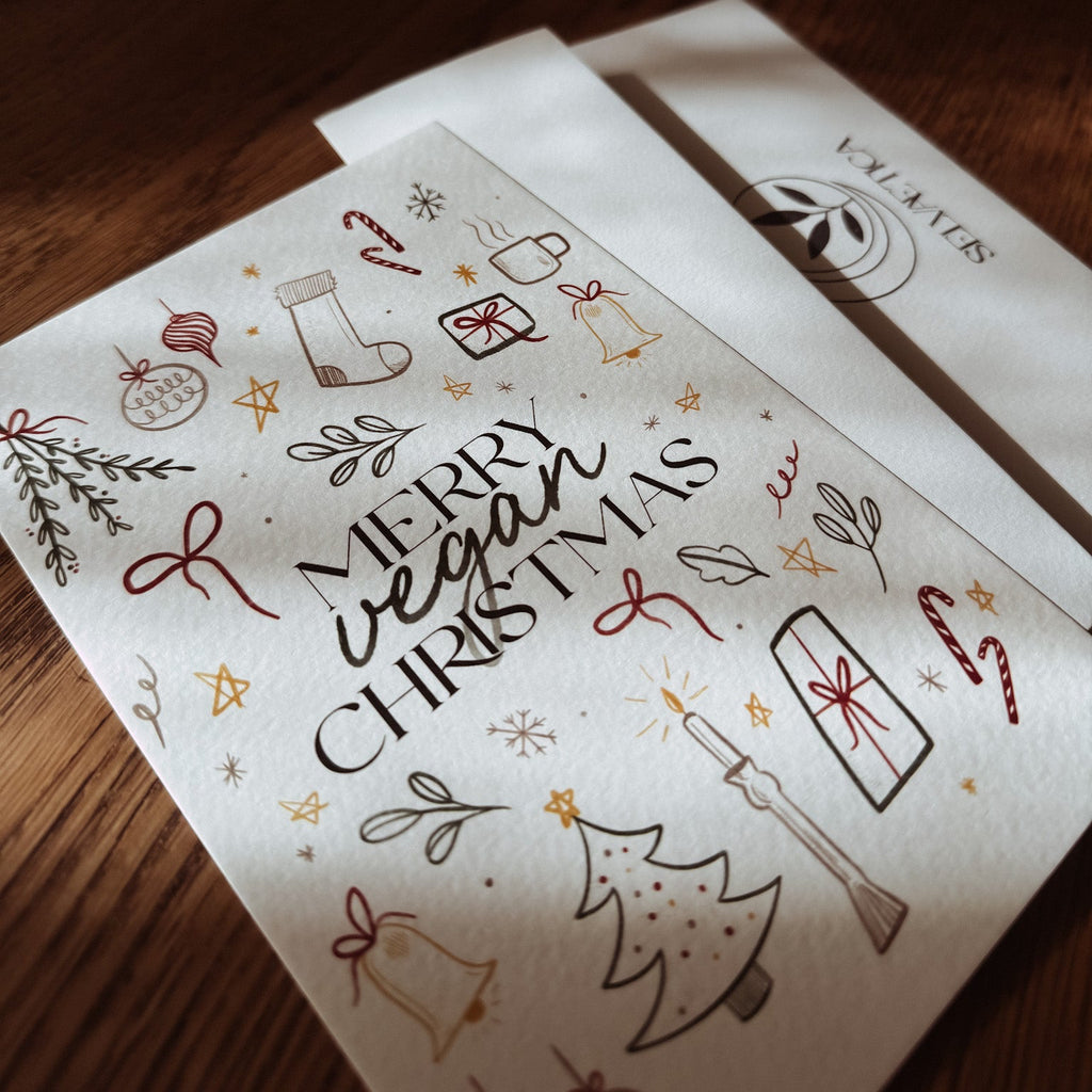 Vegan print "Be kind to all animals"