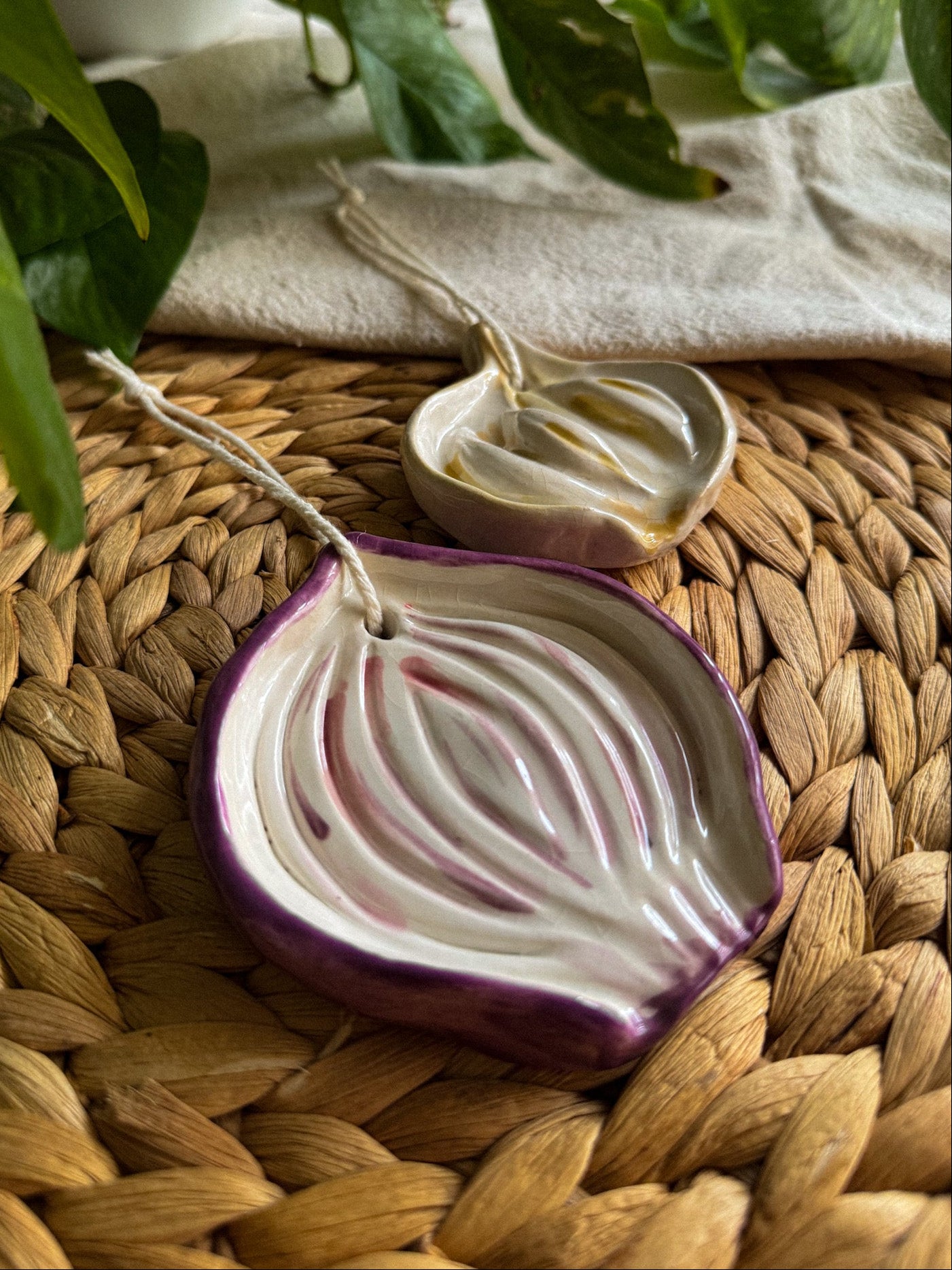 Cipolla e aglio da appendere