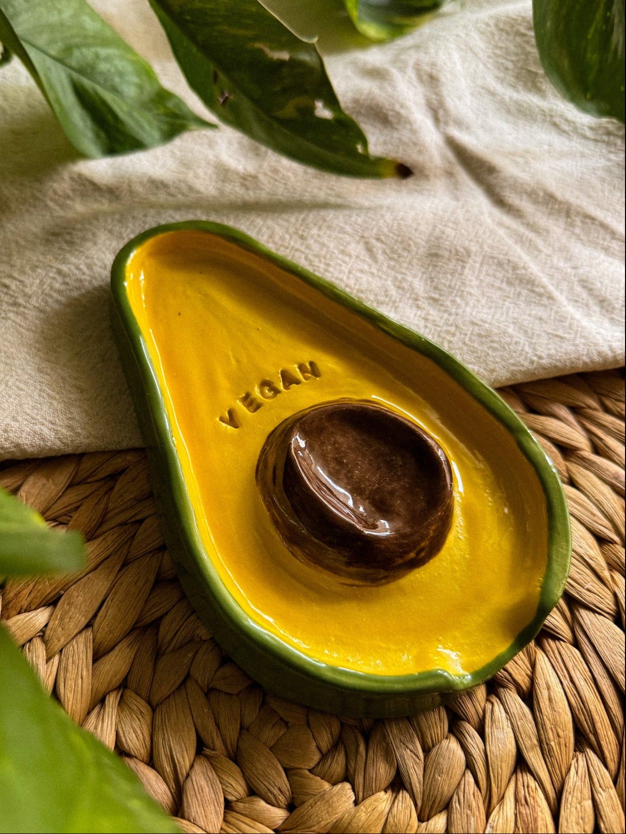 Avocado 'Vegan' Poggiamestolo