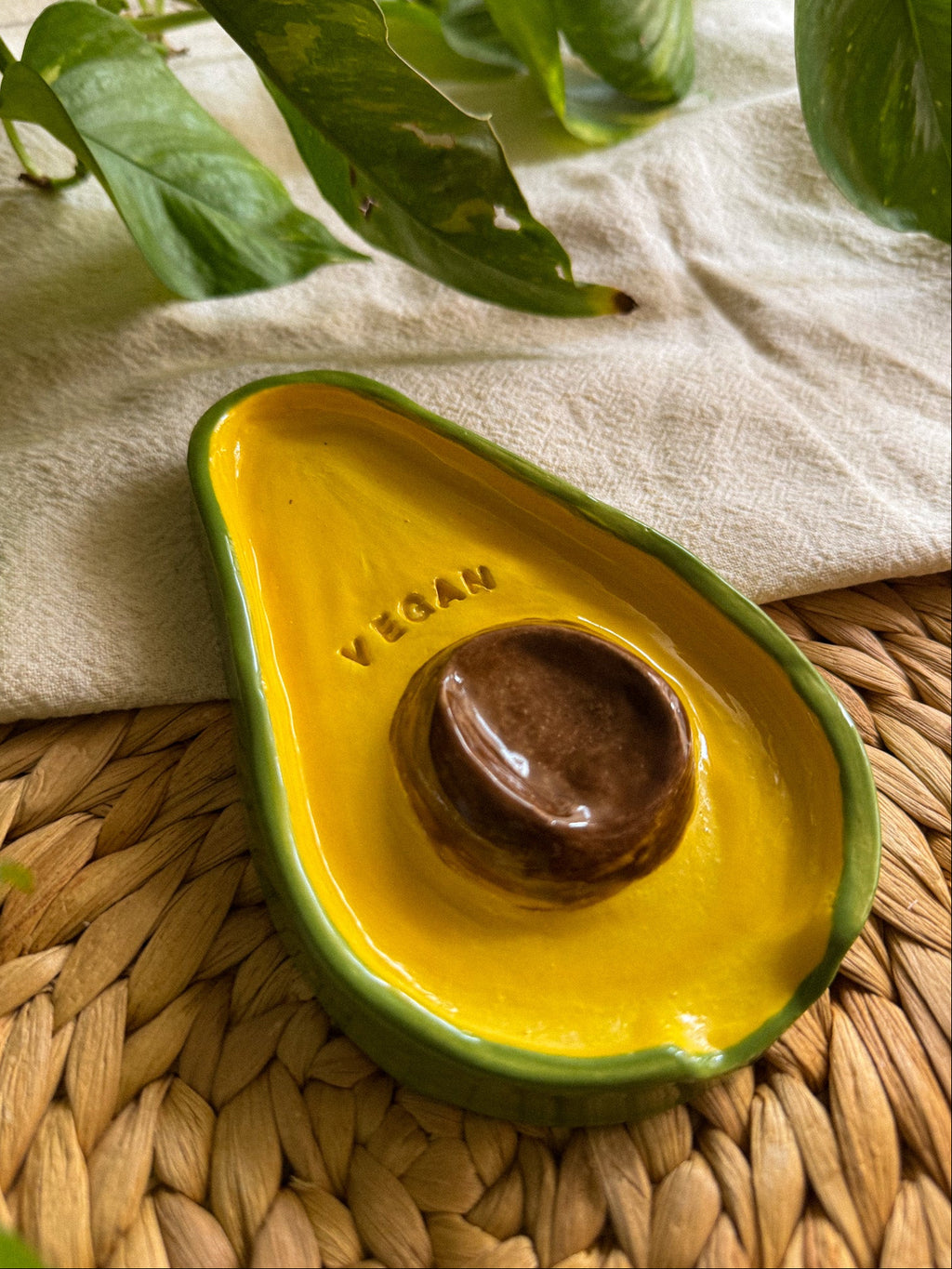 Avocado 'Vegan' Poggiamestolo