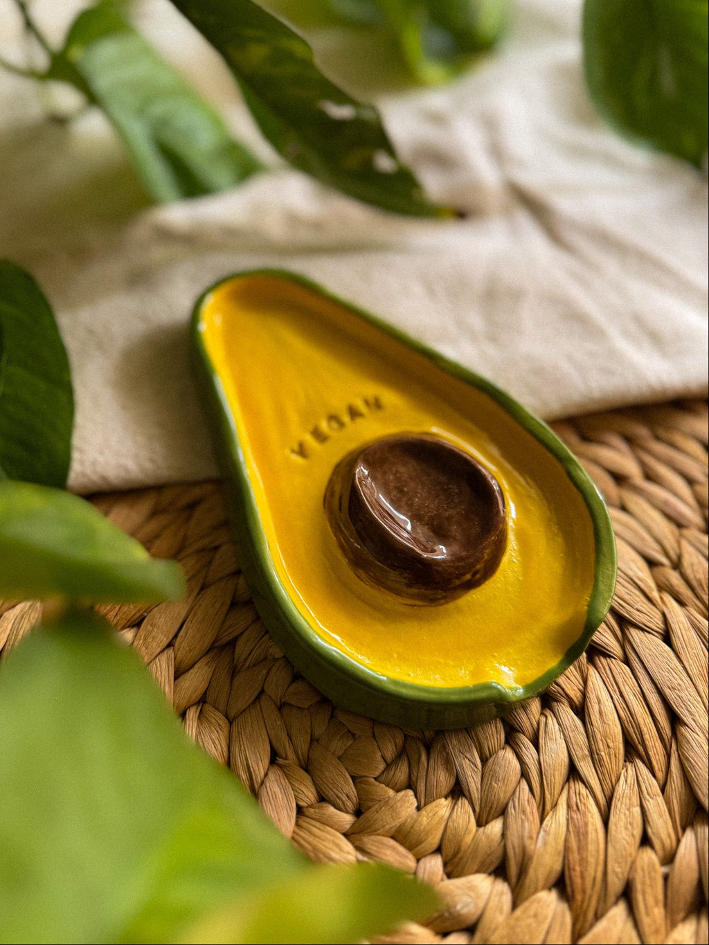 Avocado 'Vegan' Poggiamestolo