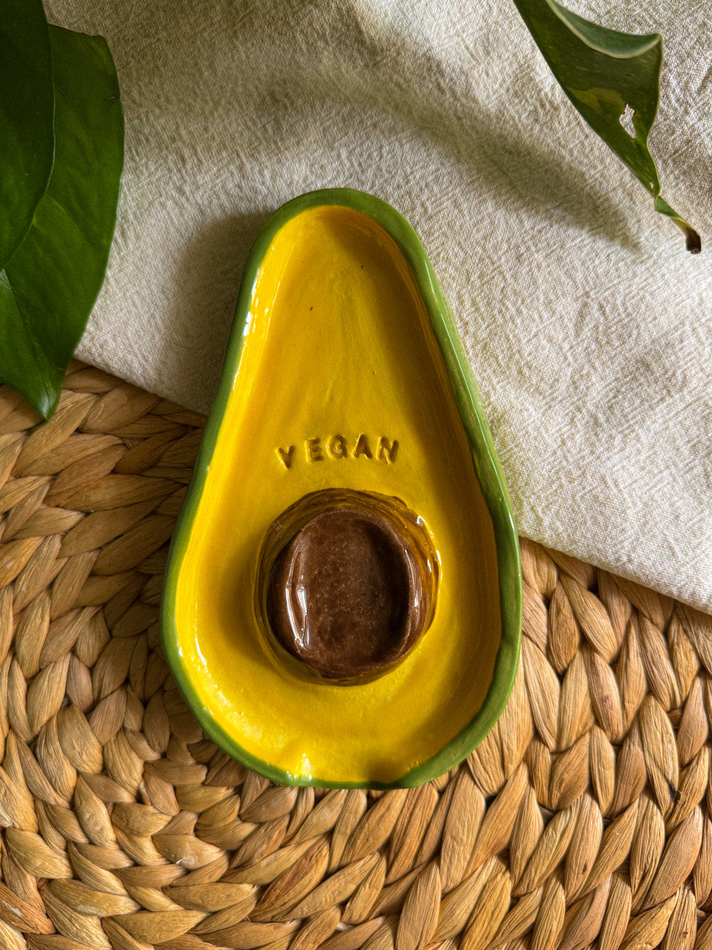 Avocado 'Vegan' Poggiamestolo