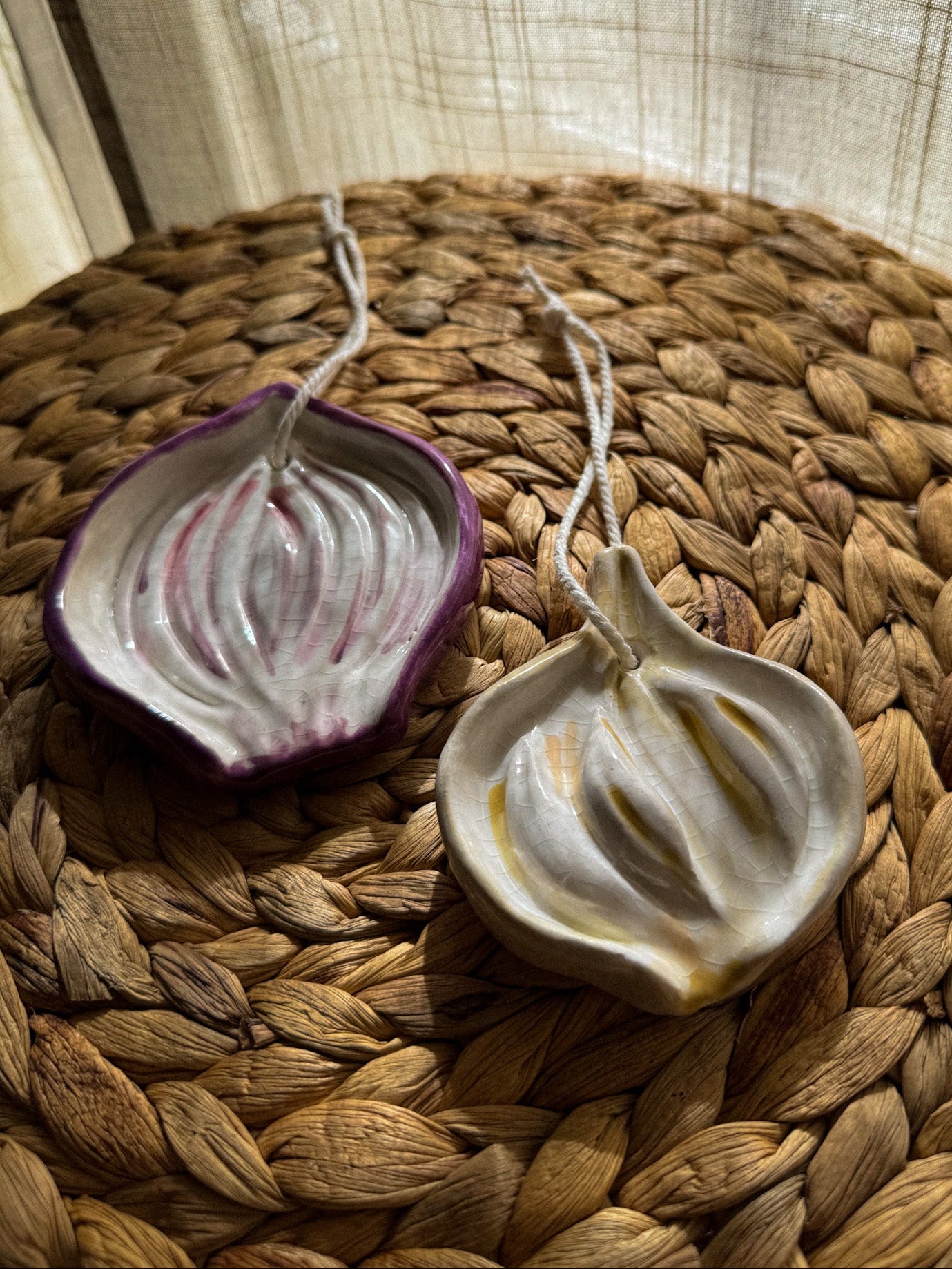 Cipolla e aglio da appendere