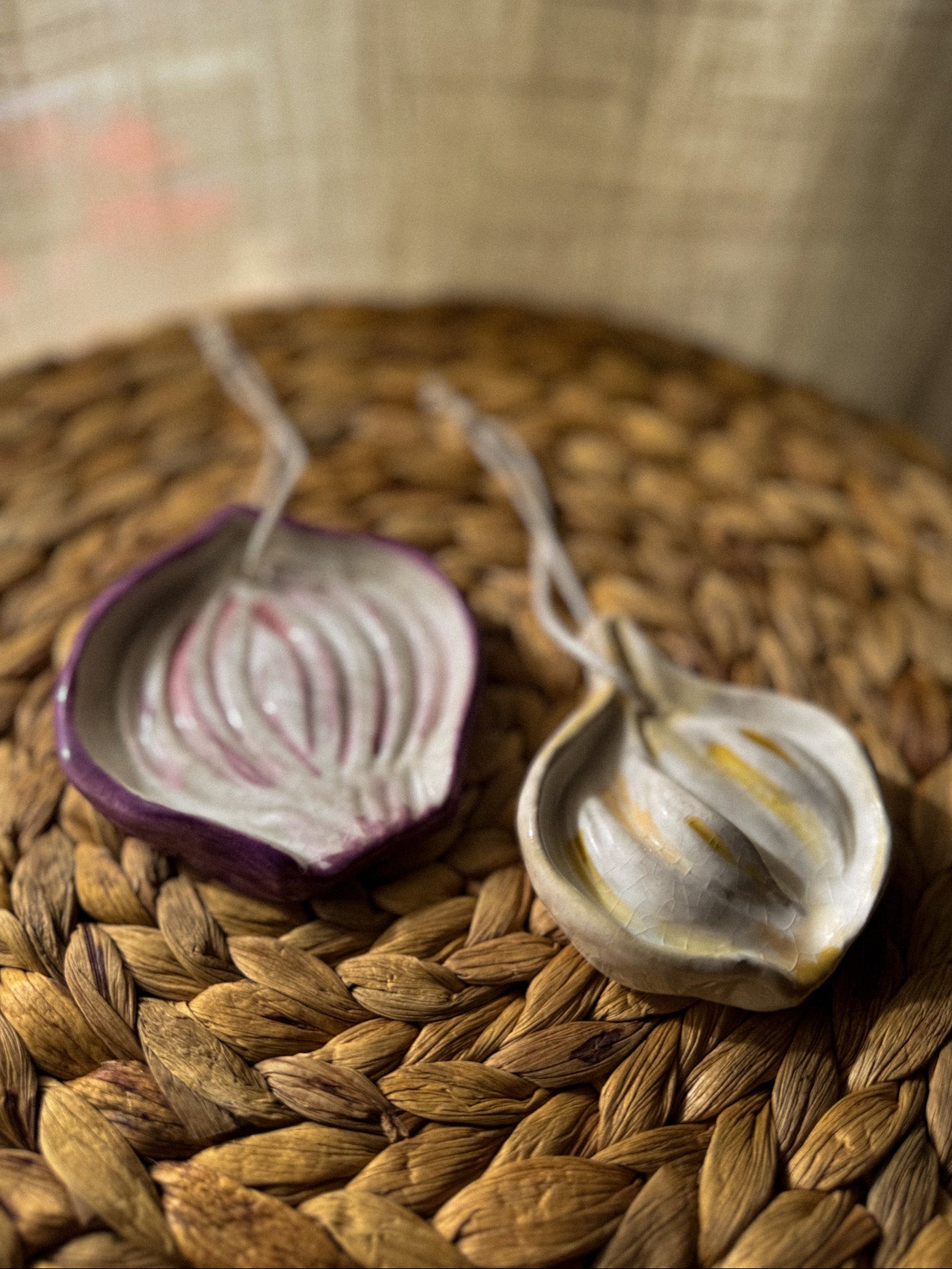 Cipolla e aglio da appendere