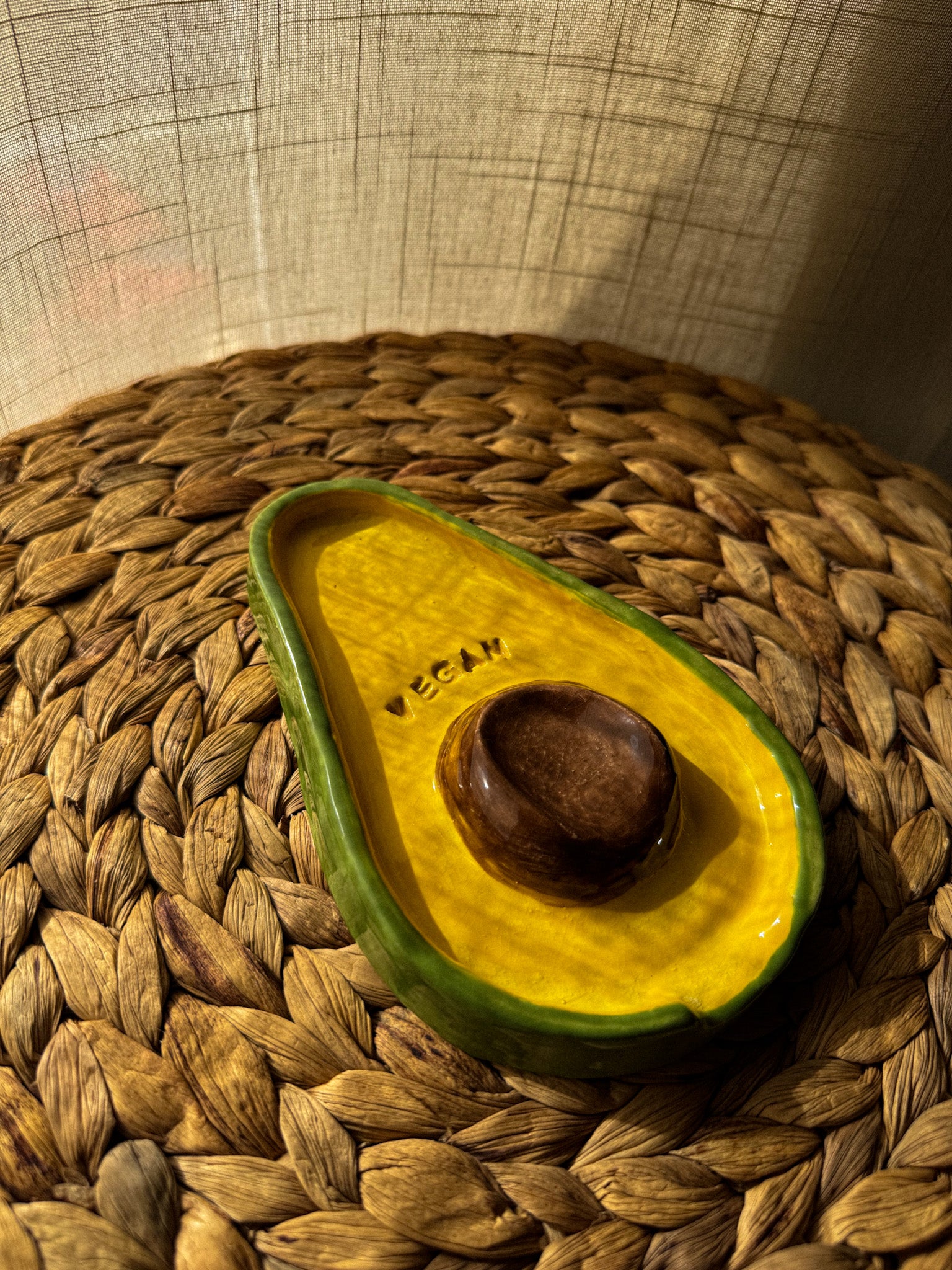 Avocado 'Vegan' Poggiamestolo