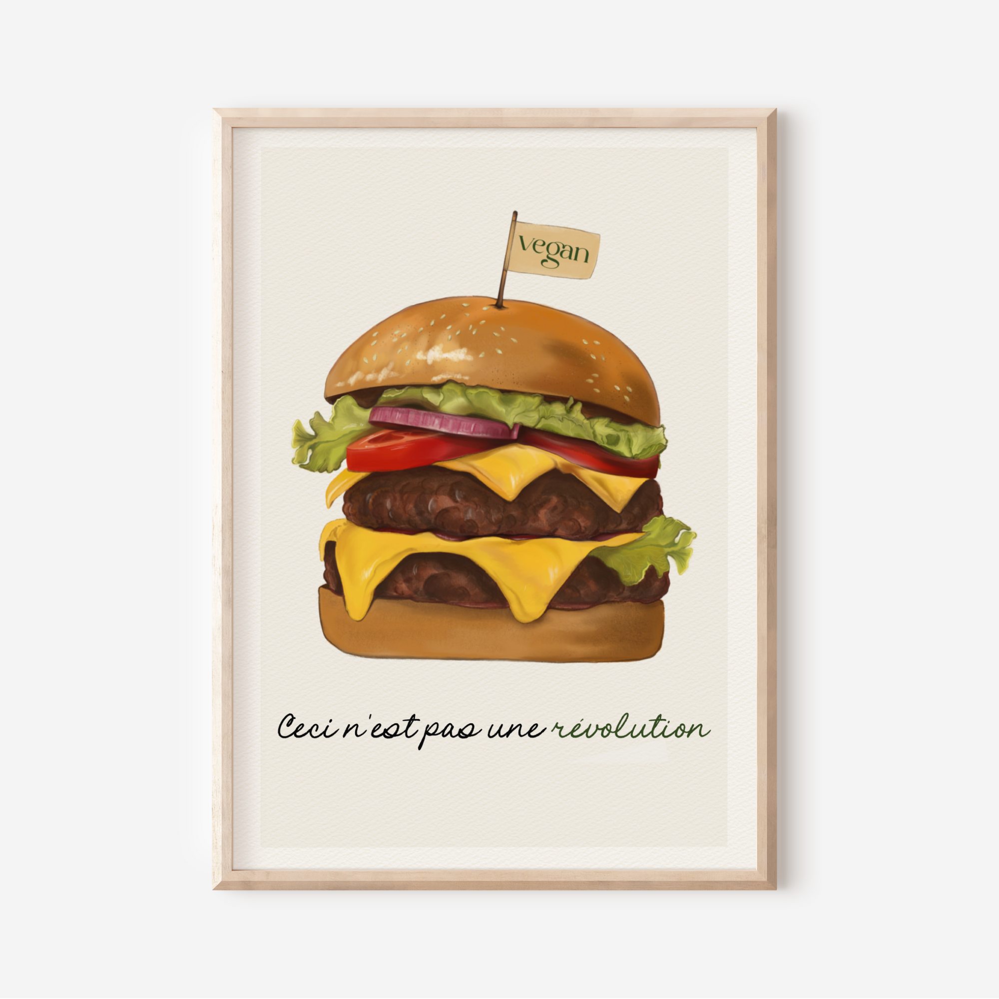 Stampa Vegan "Ceci n'est pas une révolution"
