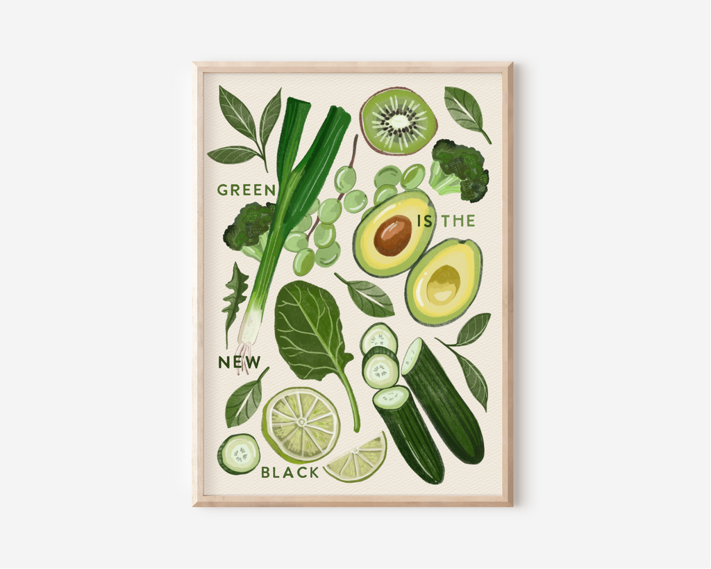 Vegan "Seasons" Print