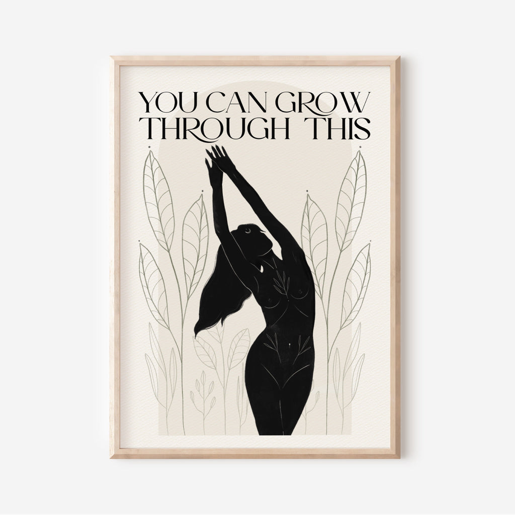 20 / You can grow through this, Stampa A4