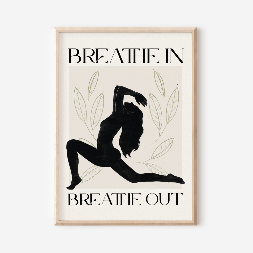 16 / Breathe in, breathe out, Stampa A4