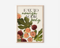 Vegan "Seasons" Print