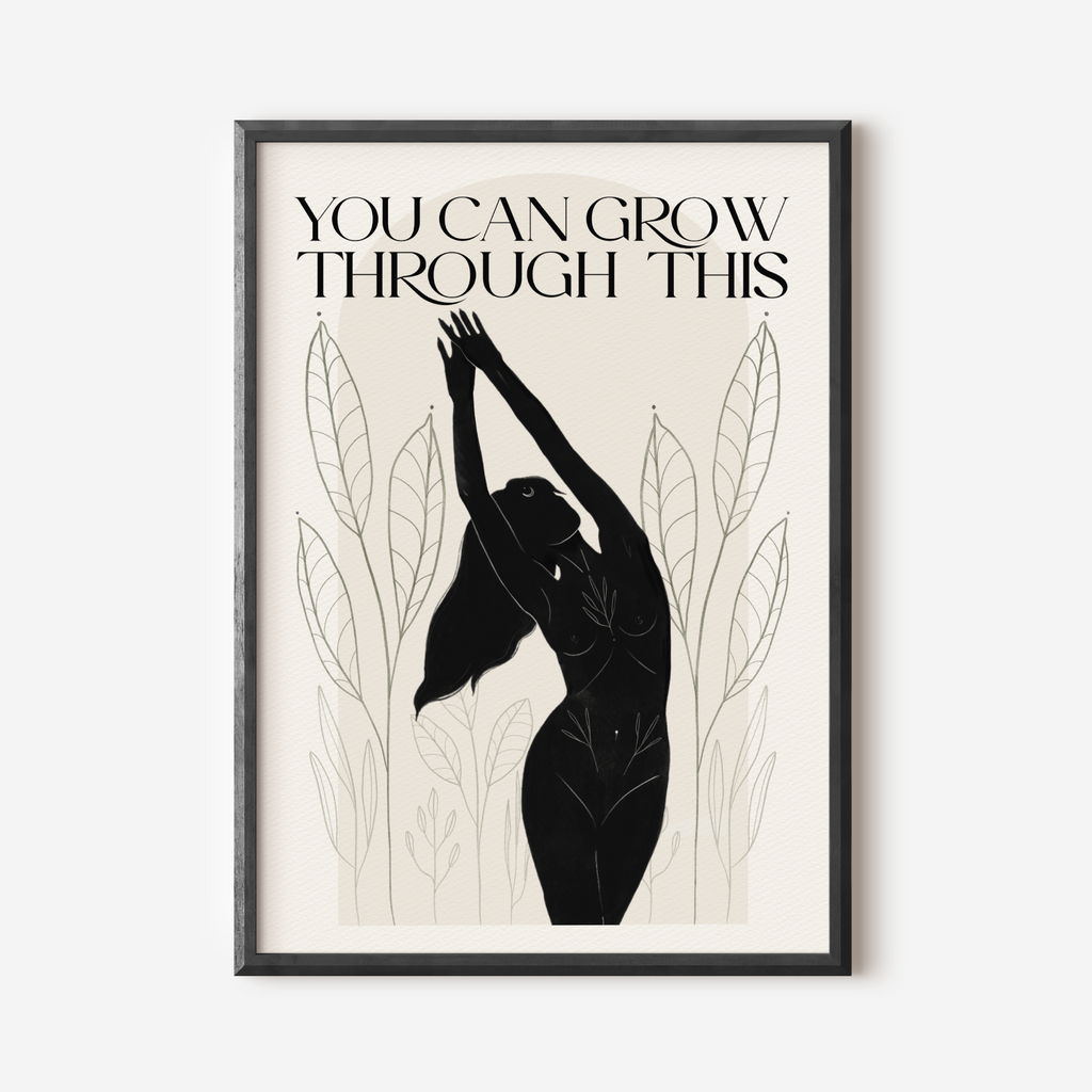 20 / You can grow through this, Stampa A4