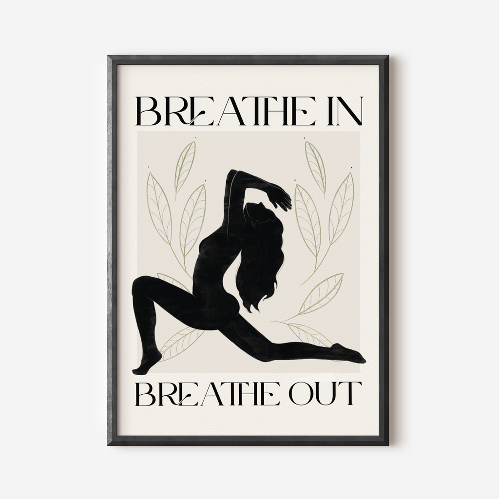 16 / Breathe in, breathe out, Stampa A4