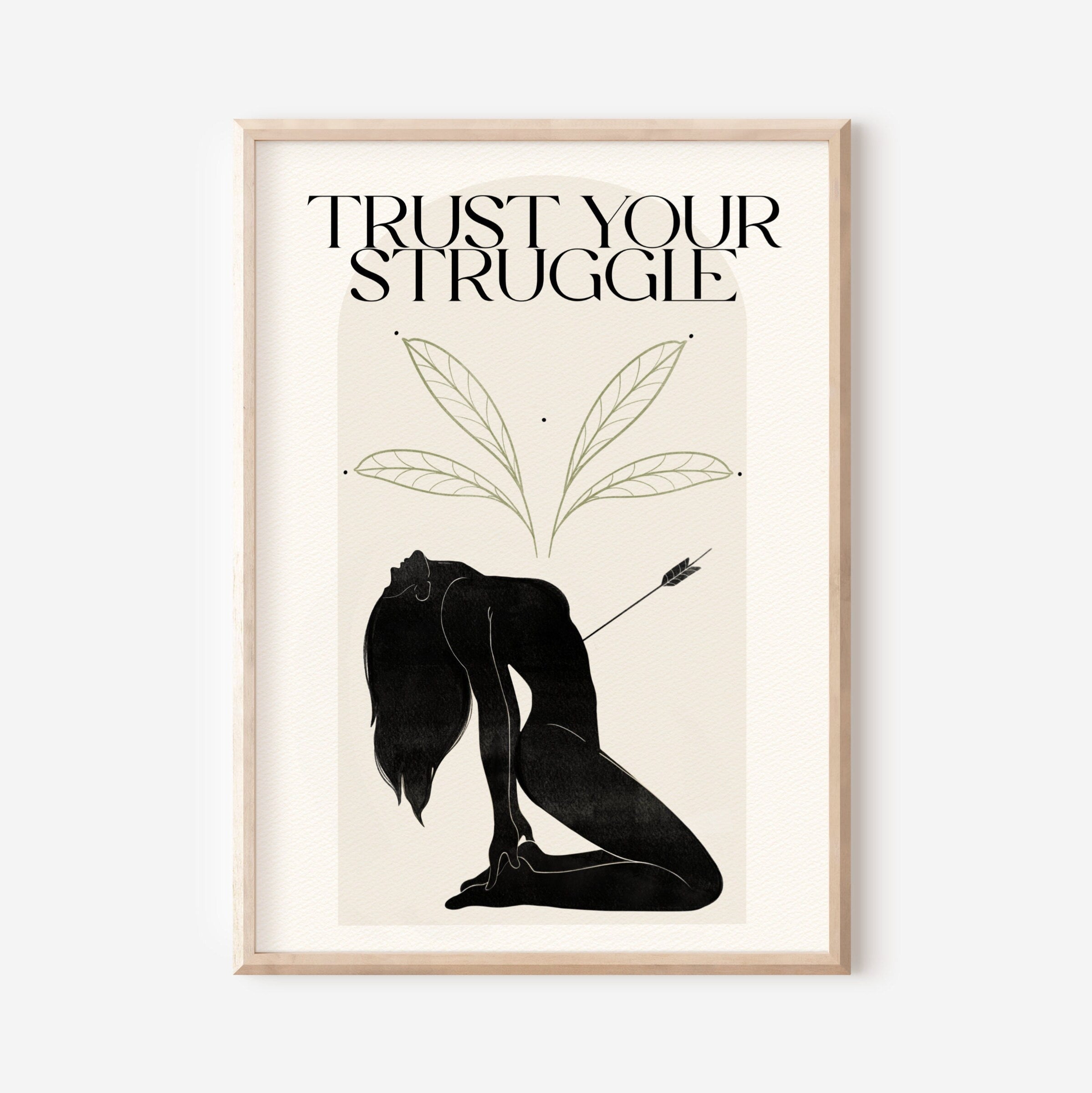 1 / Trust your struggle, Stampa A4