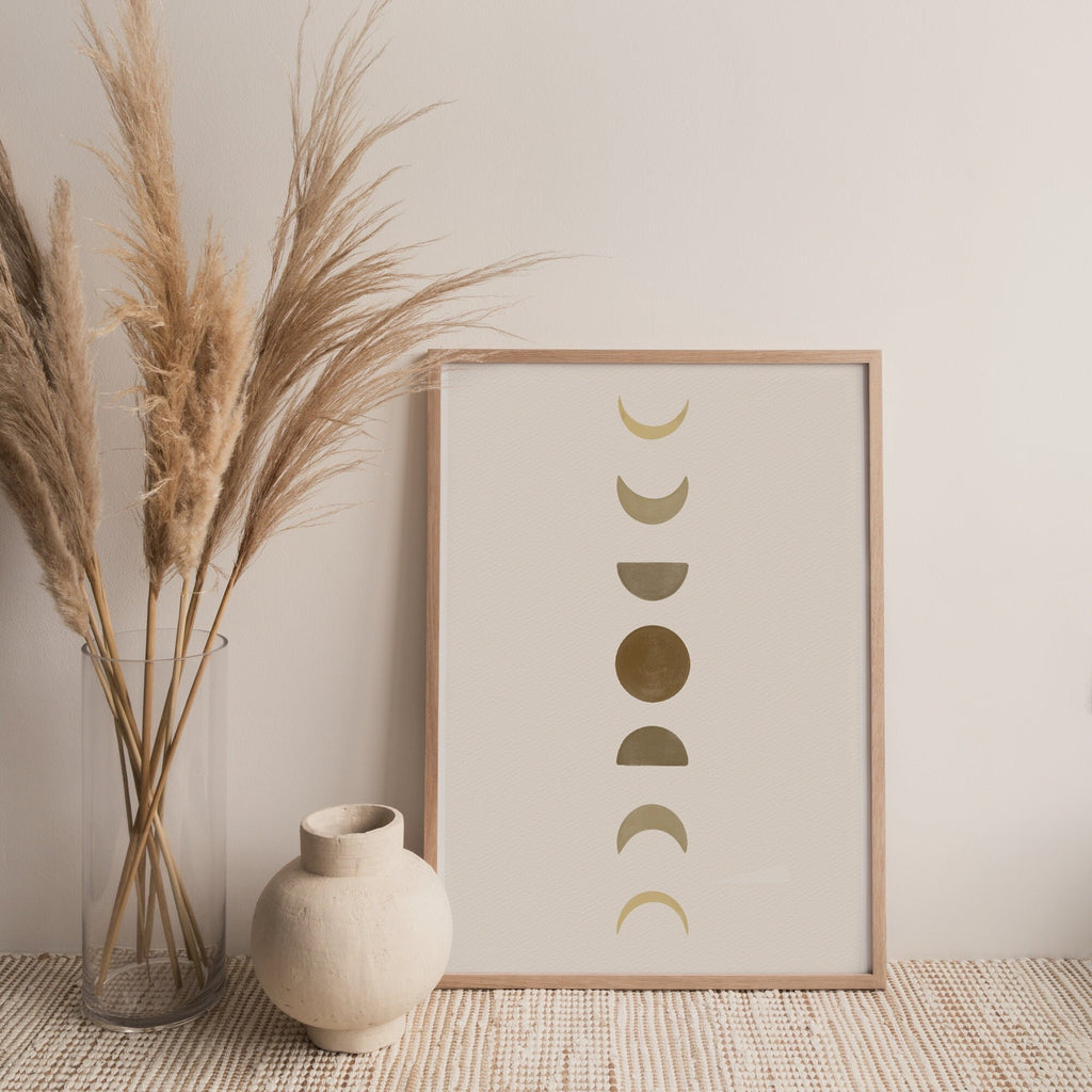8 / Moon phases, Stampa A4