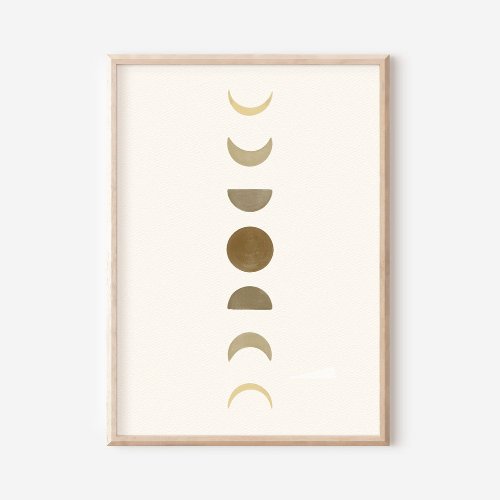 8 / Moon phases, Stampa A4