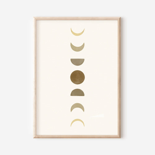 8 / Moon phases, Stampa A4