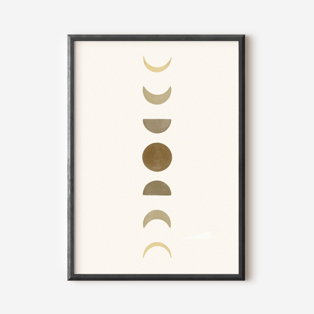 8 / Moon phases, Stampa A4